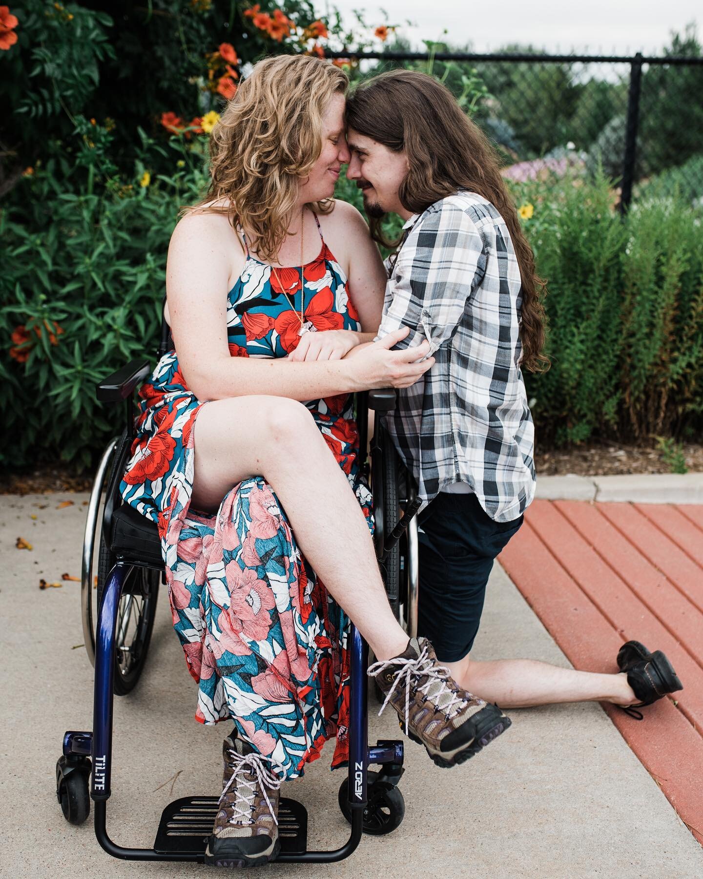 The summer is flying by, which makes me a little sad, but the end of summer will bring with it the wedding of these two sweet souls, and for that I am grateful. 💖

We photographed their engagement session at the lush Gardens on Spring Creek in Fort 