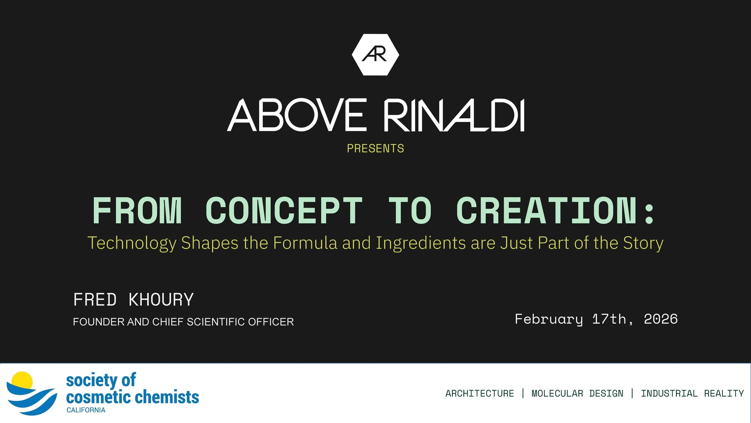 Pages from Above Rinaldi - FROM CONCEPT TO CREATION Technology shapes the formula, ingredients are just part of the story. 2_Page_1.jpg