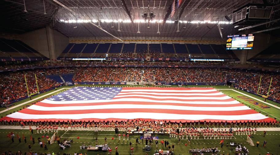 SOSA Honoring US Veterans at home football game