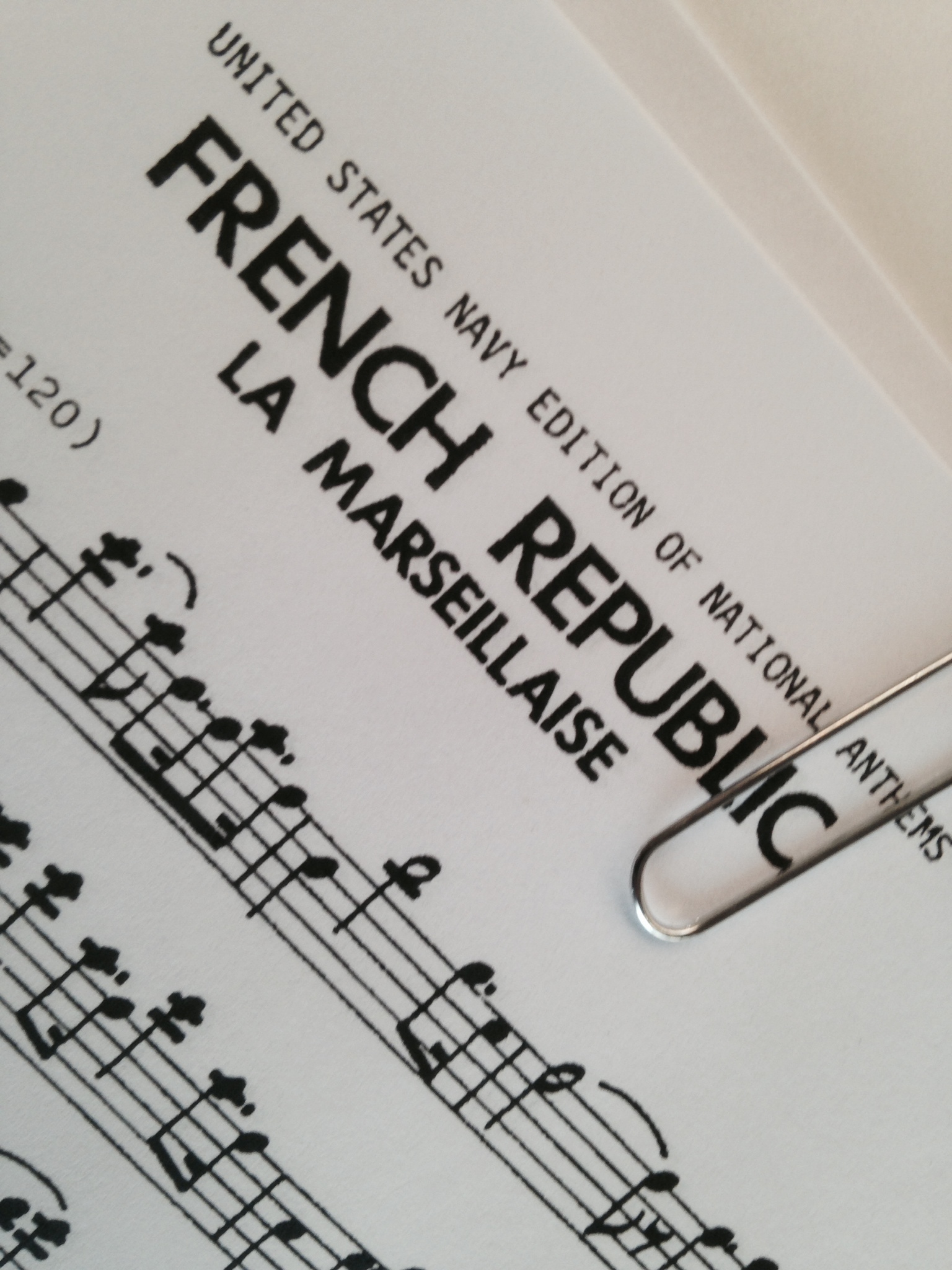The French Republic Nation Anthem - COOL STUFF! 