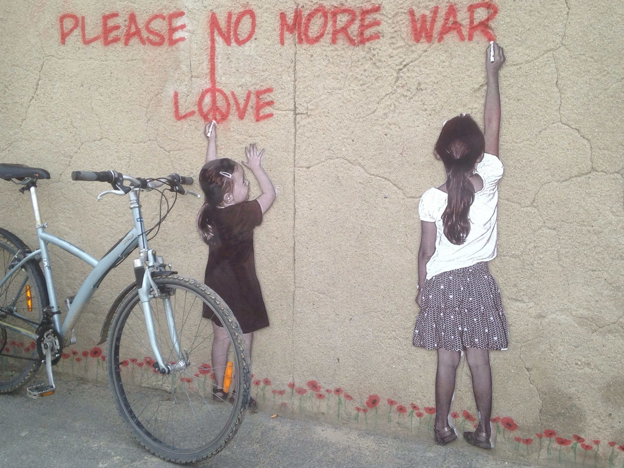 A beautiful message to the world . 
