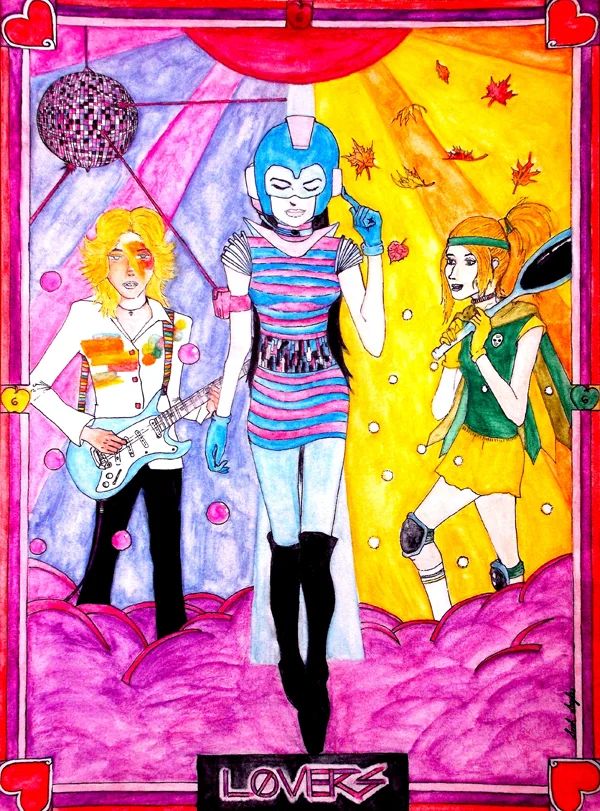 The Lovers in full phantasy colour