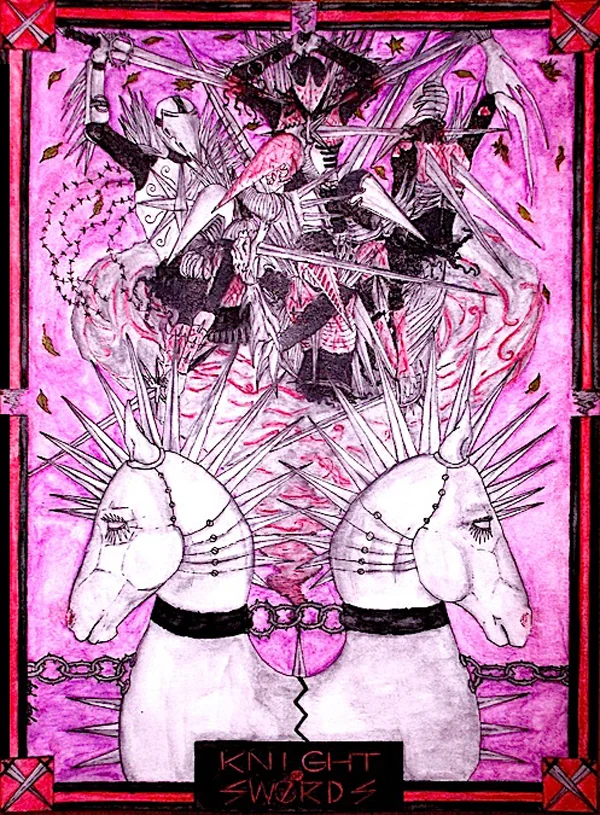 Knight of Swords - Tarot Series