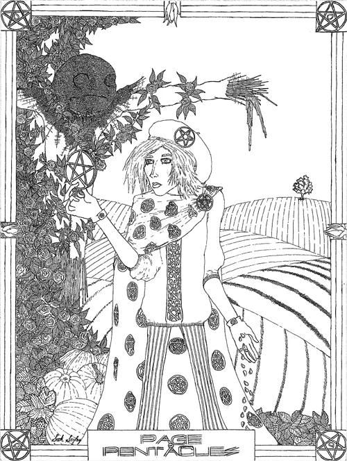 Page of Pentacles - Tarot Series