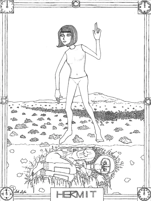 The Hermit - Tarot Series
