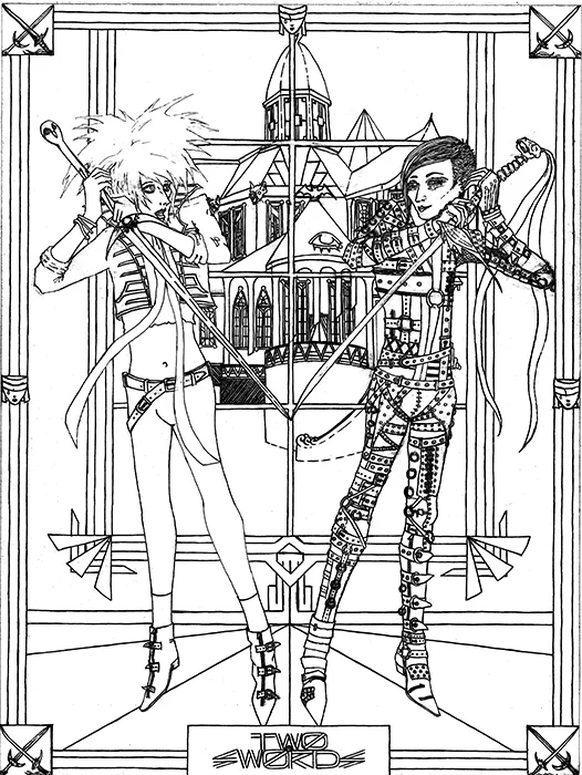 Two of Swords - Tarot Series