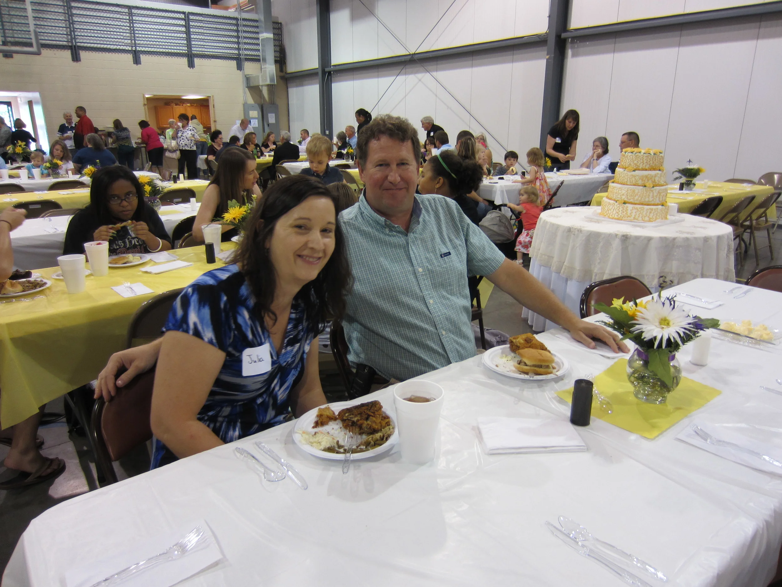 Meal Ministry-once a month on the first Friday of the month from 6pm-7pm, we have a to-go meal for our community.