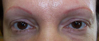 Uneven, and faded color not pleasing to her.
