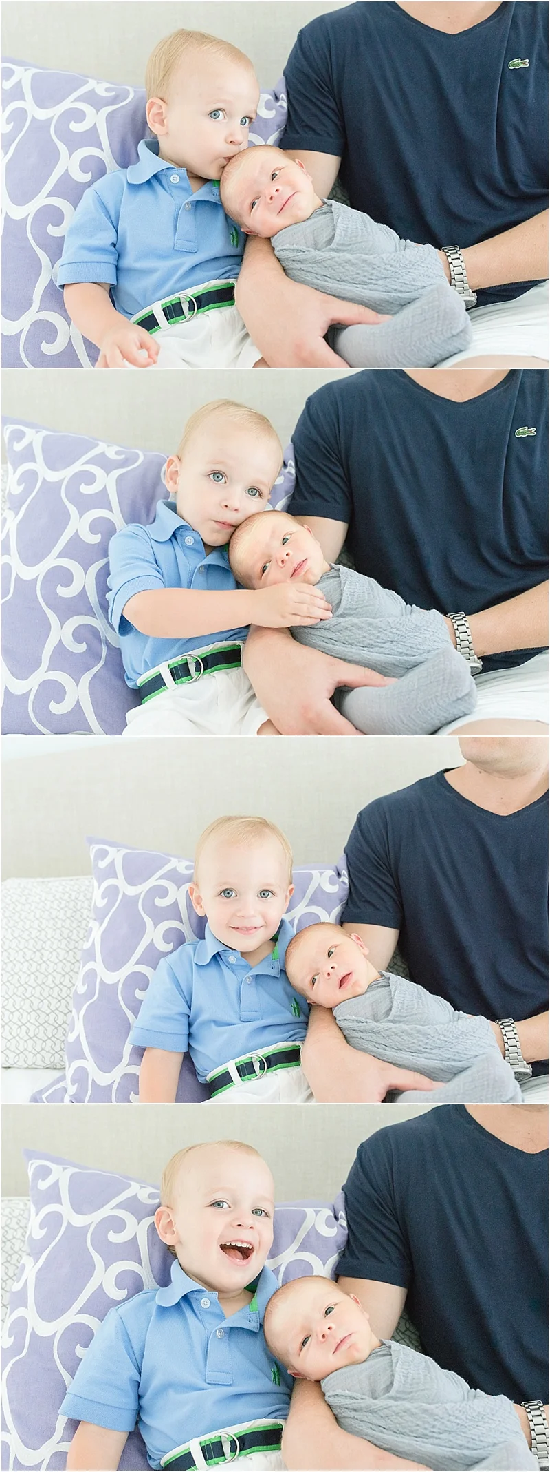 Lifestyle Newborn Session in Ashburn, VA | Kristin Cornely Photography