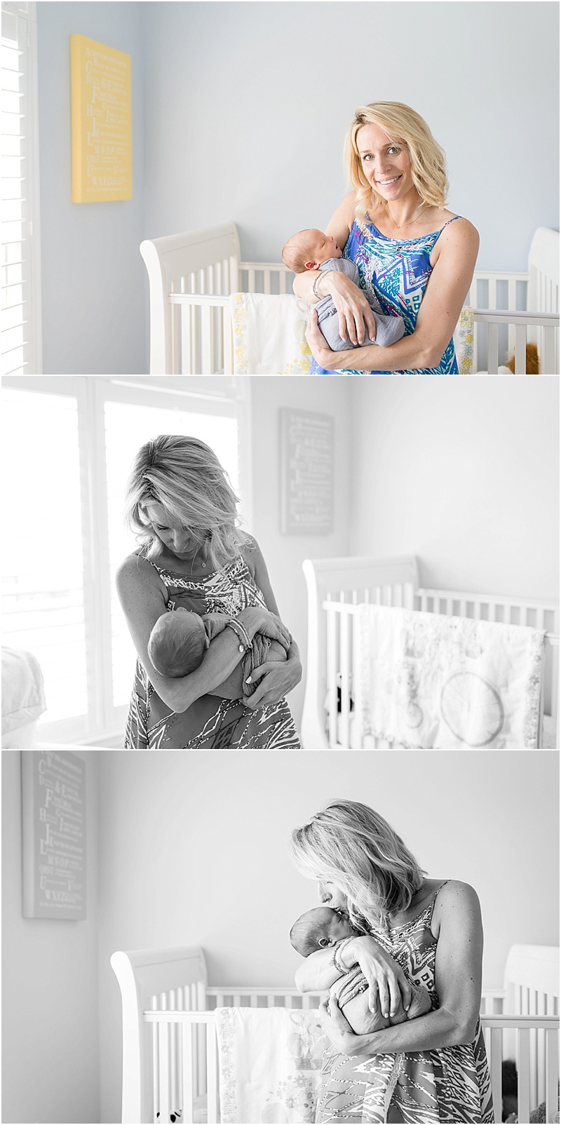Lifestyle Newborn Session in Ashburn, VA | Kristin Cornely Photography