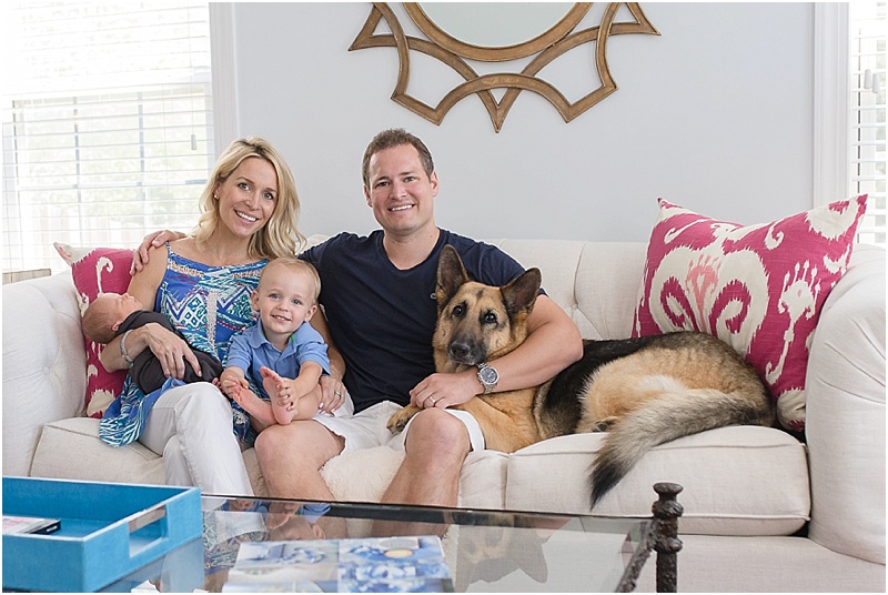 Lifestyle Newborn Session in Ashburn, VA | Kristin Cornely Photography