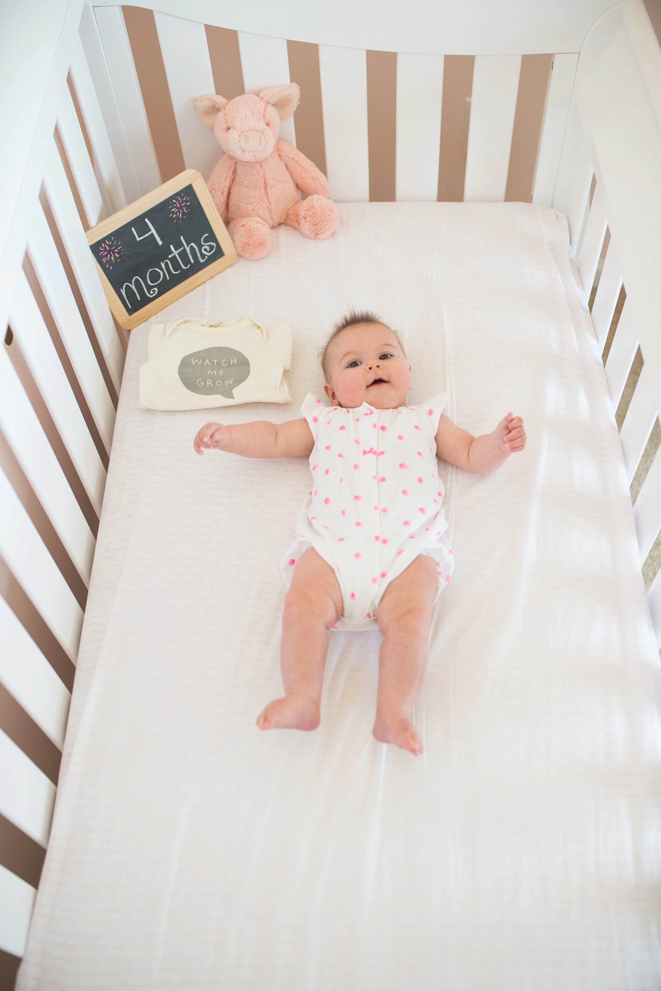 Lila Faith:  4 Month Time Capsule
