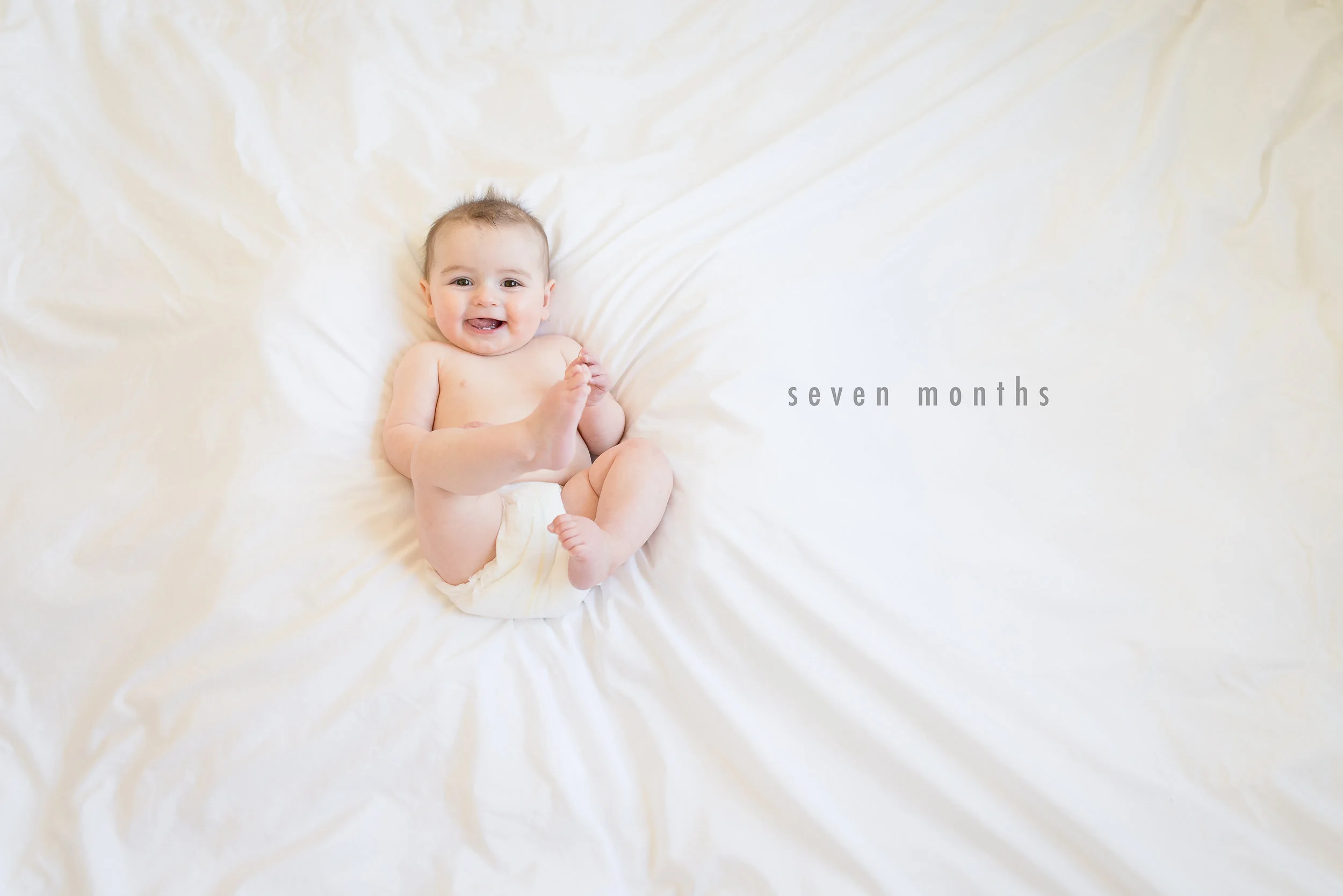 Hudson Thomas:  7 Month Time Capsule