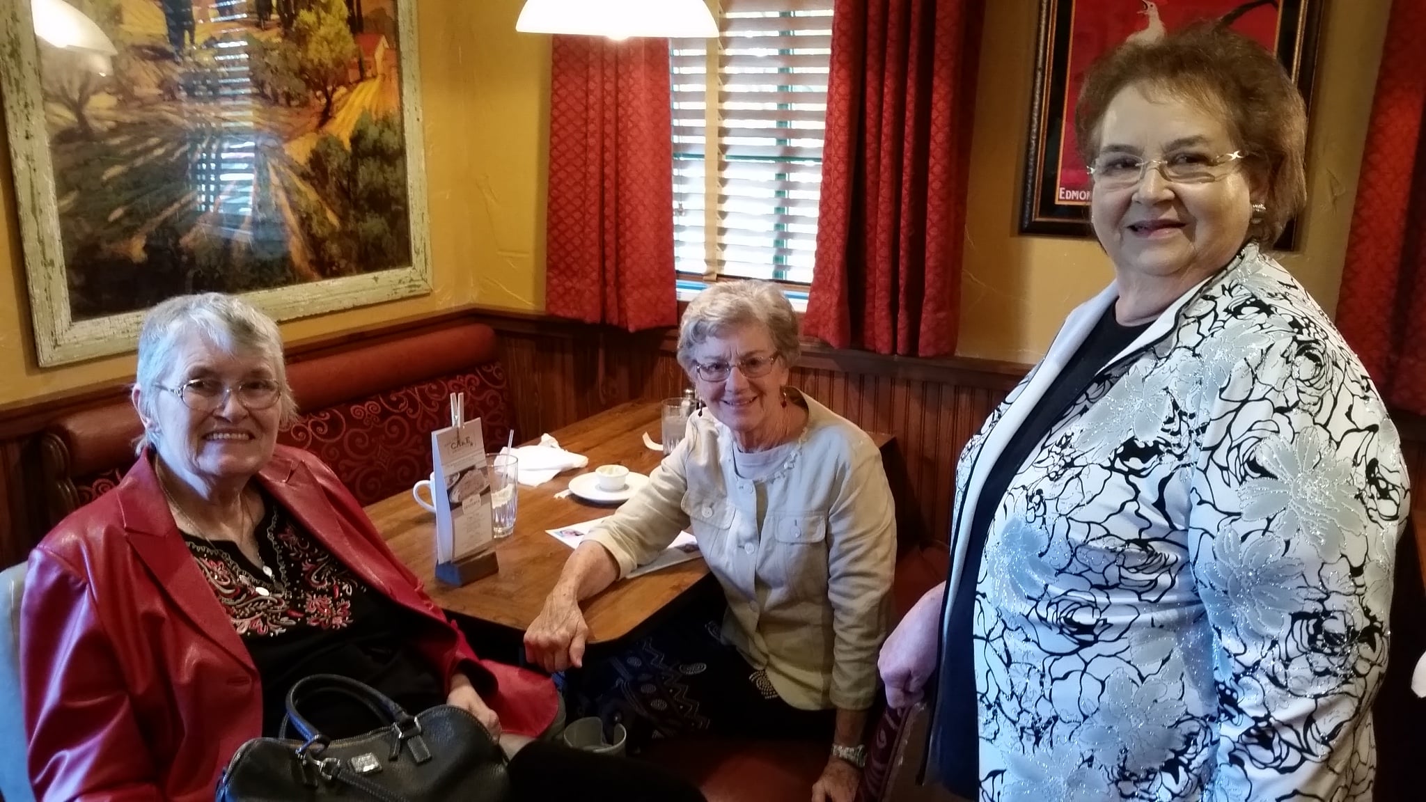 Left to right: Peggy Peterson (Perryville), Nan Enoch (Little Rock), Kay Coleman (Little Rock).