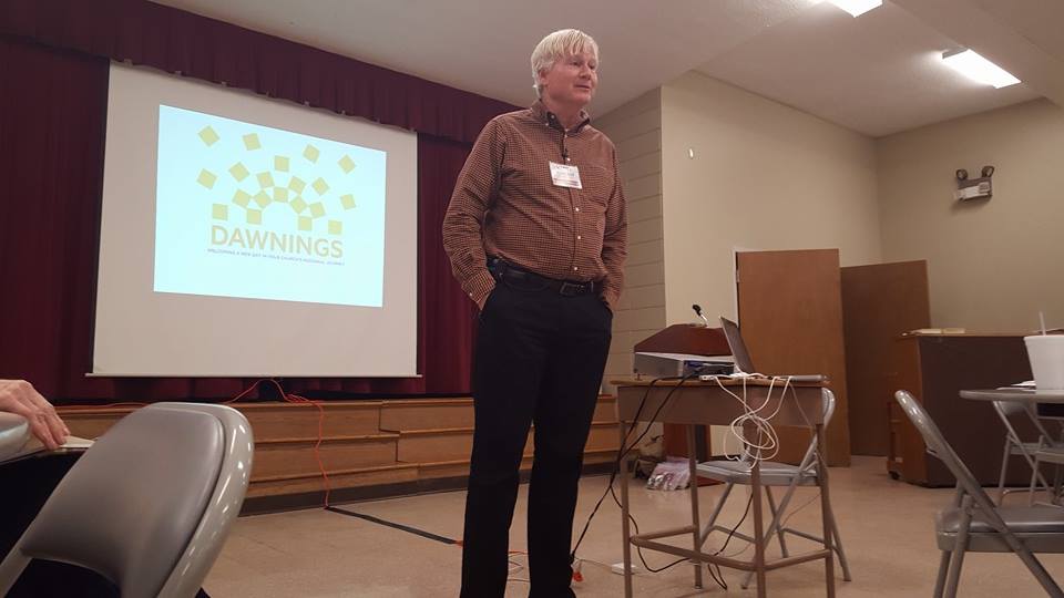 Harry Rowland, Director of Missional Congregations, of CBF Global led members at Pulaski Heights Baptist Church in Little Rock through a Dawnings Retreat recently.