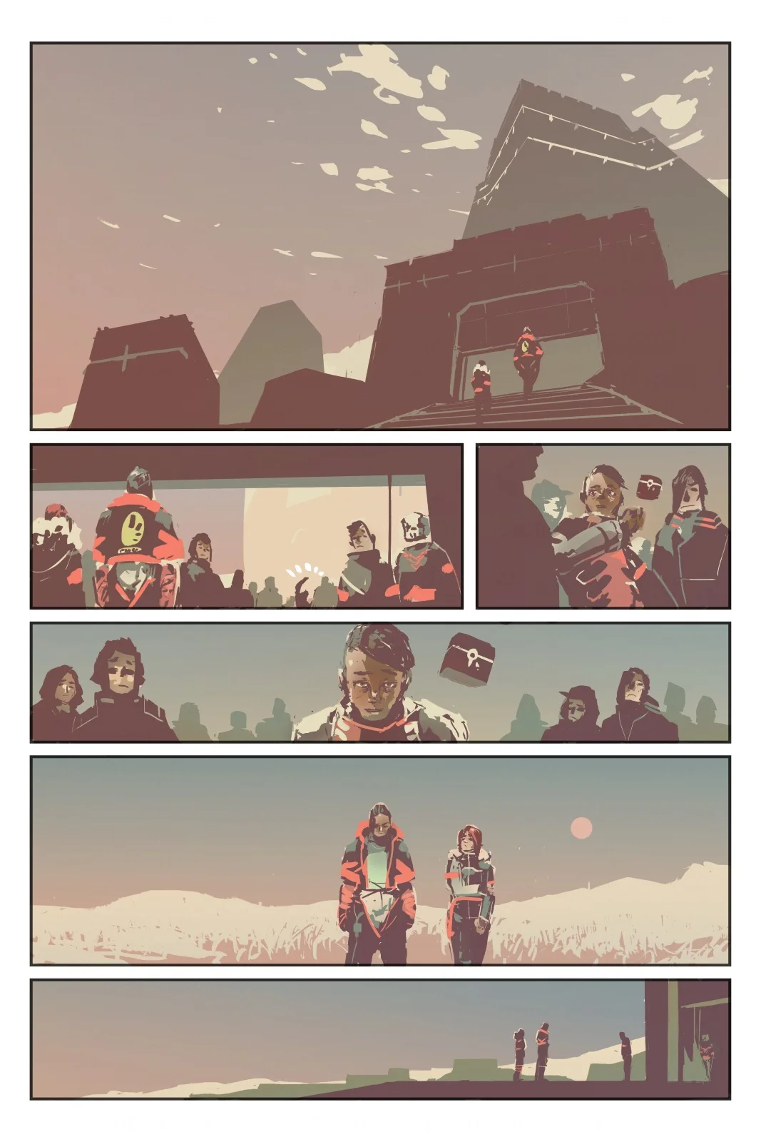 Page 48 of Faction . Illustrated by Heliotrope.