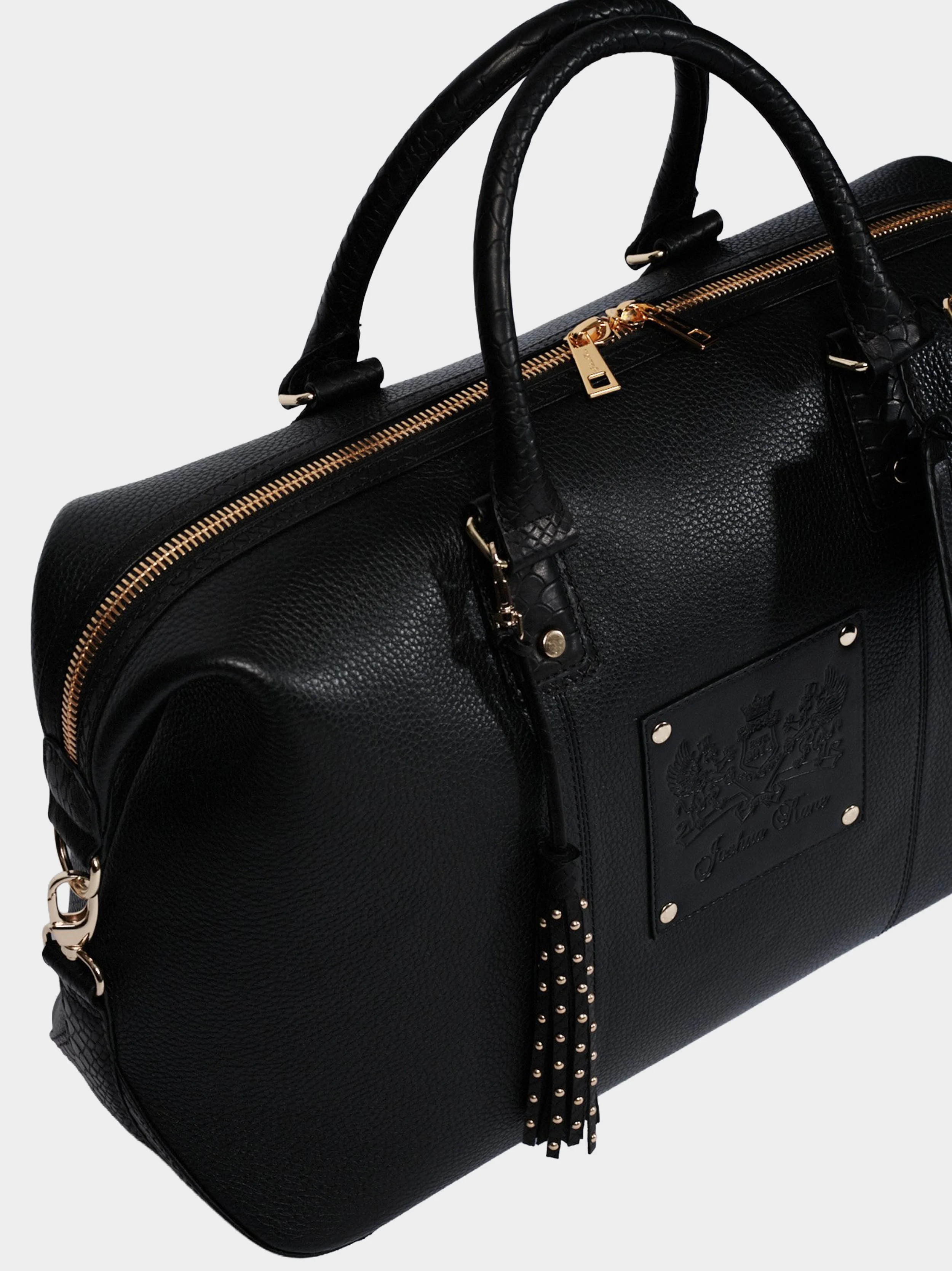 Black Leather Weekend Bag.jpg
