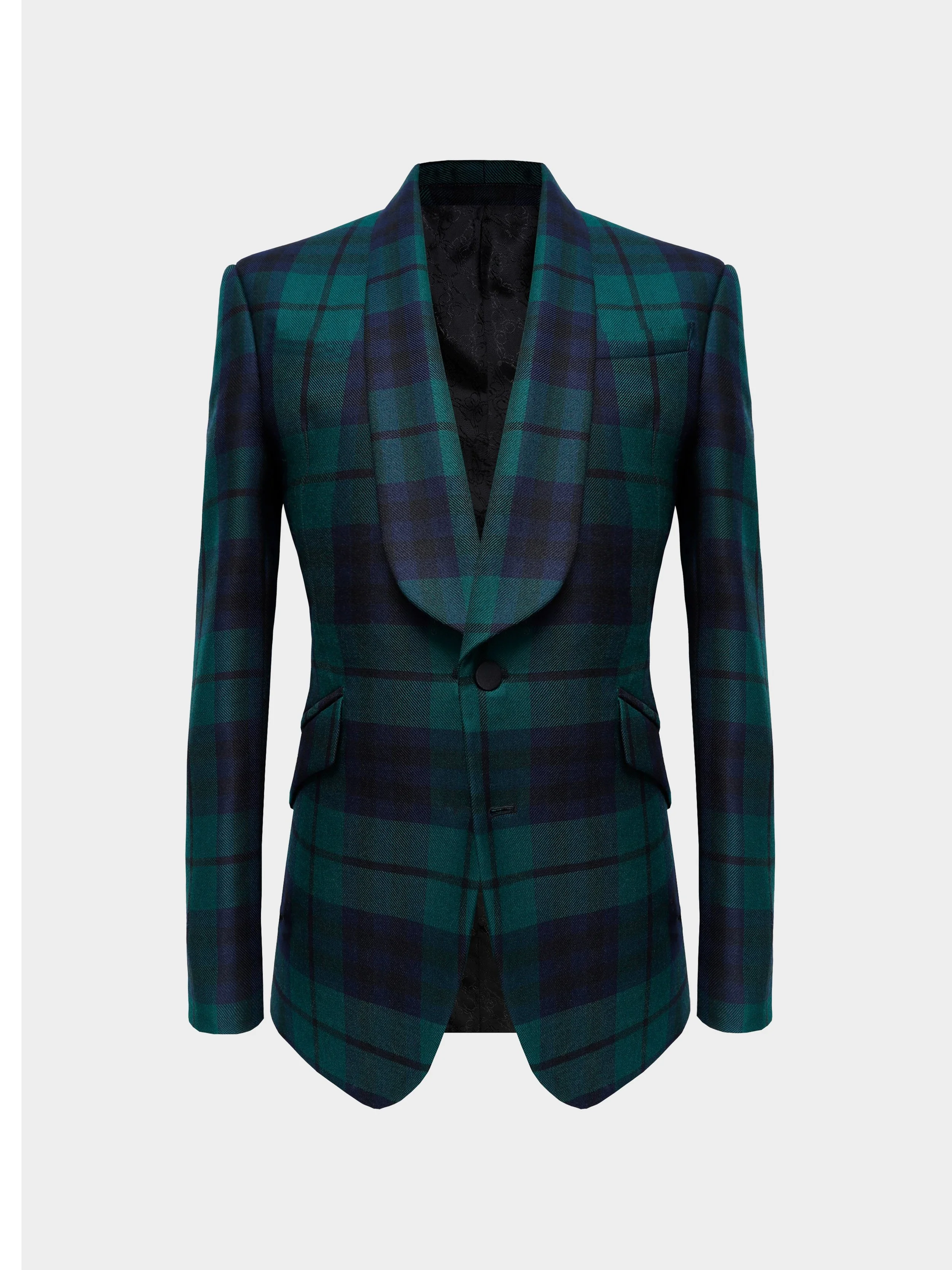 Forest Green Tartan Jacket