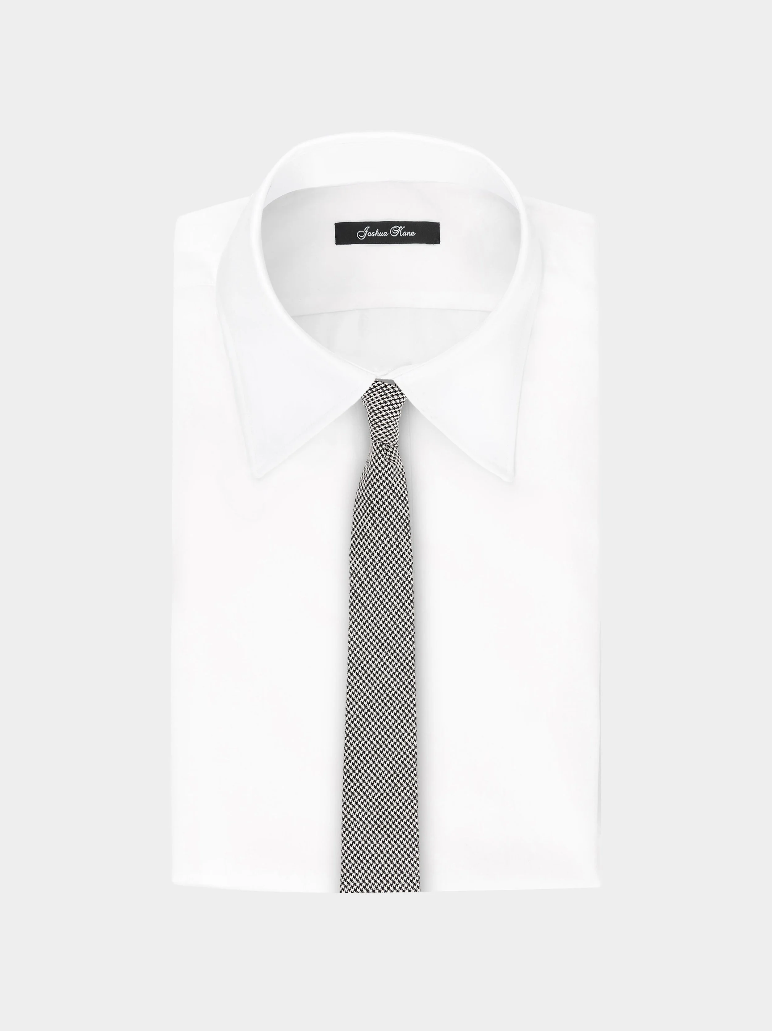 'Puppytooth' Slim Necktie shirt.jpg