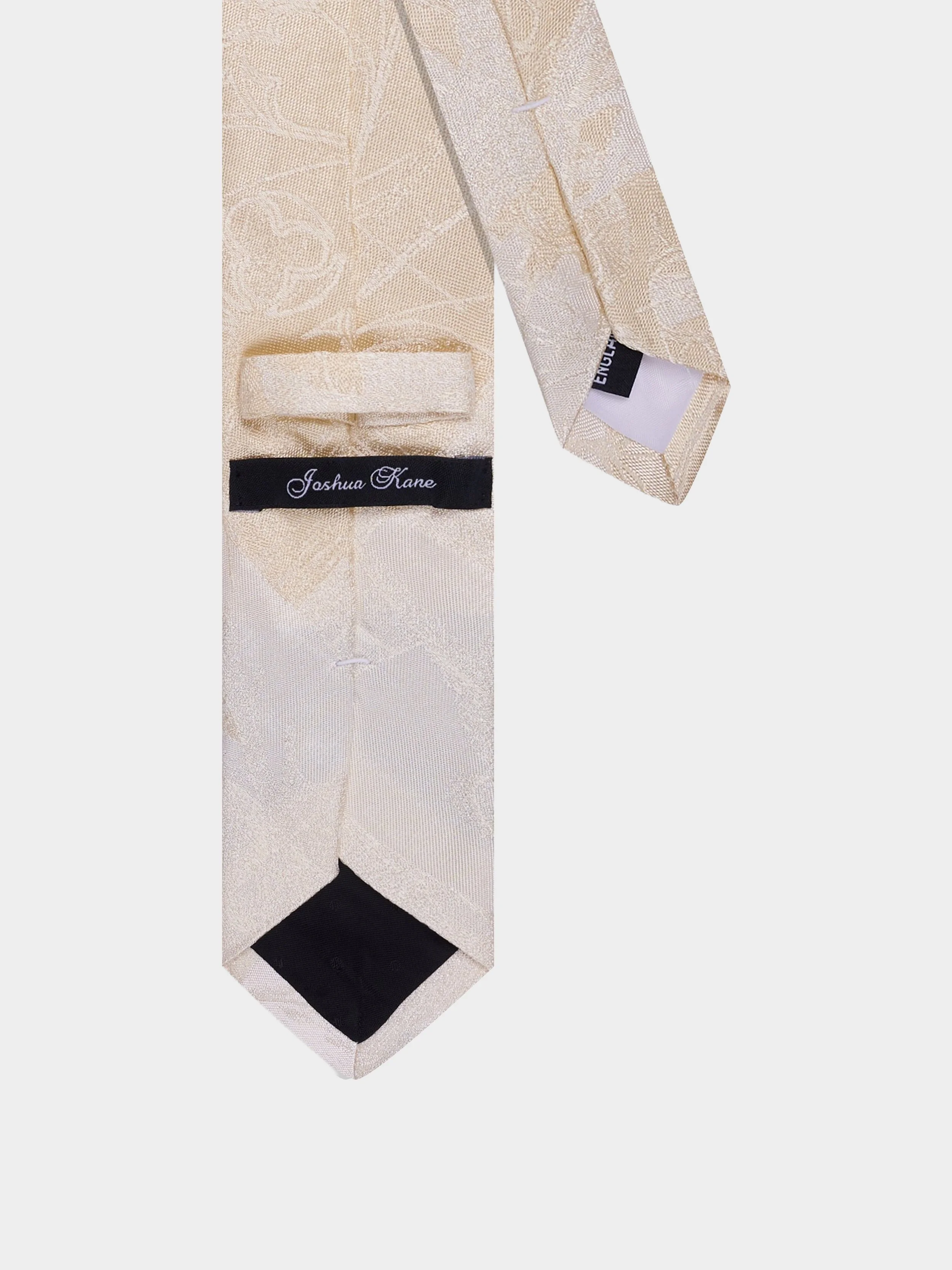 'Ivory 3 Tailors' Slim Necktie back.jpg
