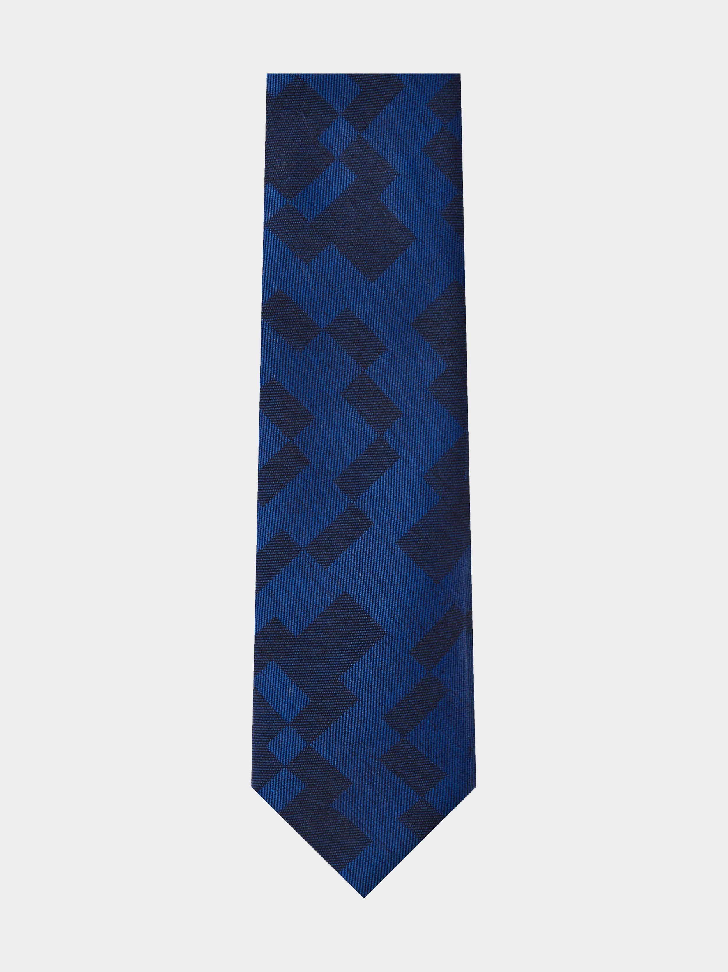 'Geometric Flower' Slim Necktie