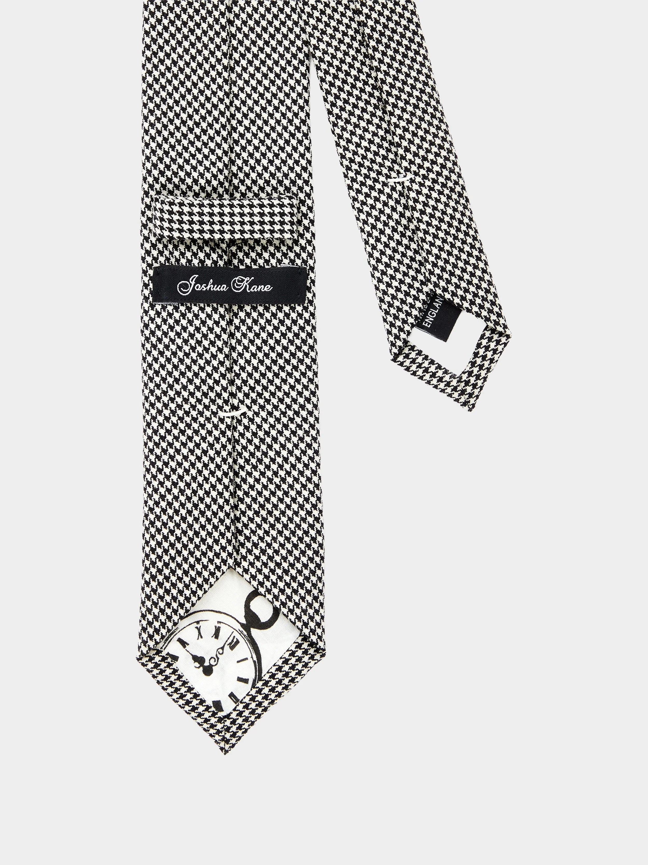 'Puppytooth' Slim Necktie back.jpg
