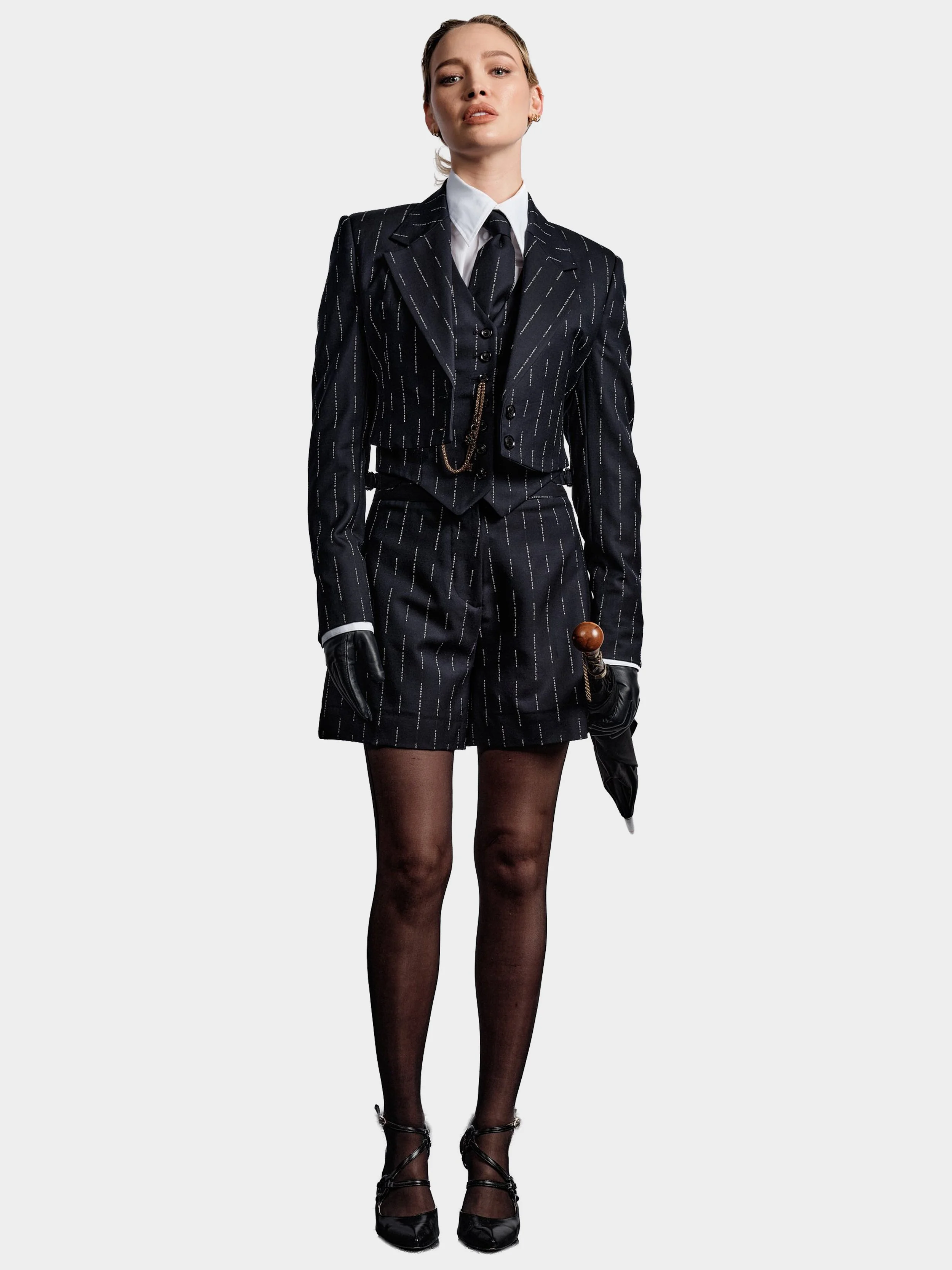 Joshua Kane Stripe Cropped Jacket full.jpg