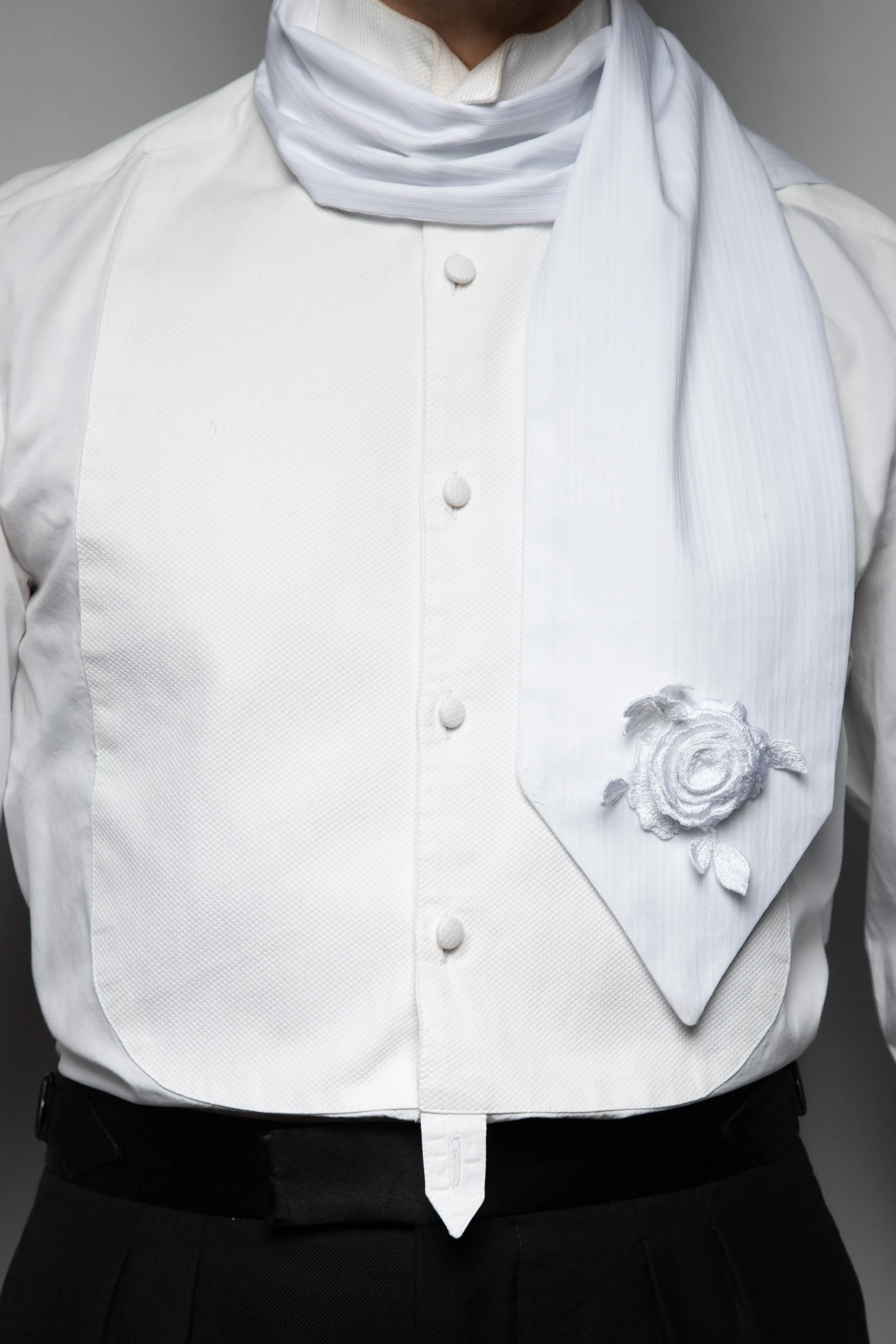 WHITE COTTON ROSE NECK SCARF 2.jpg