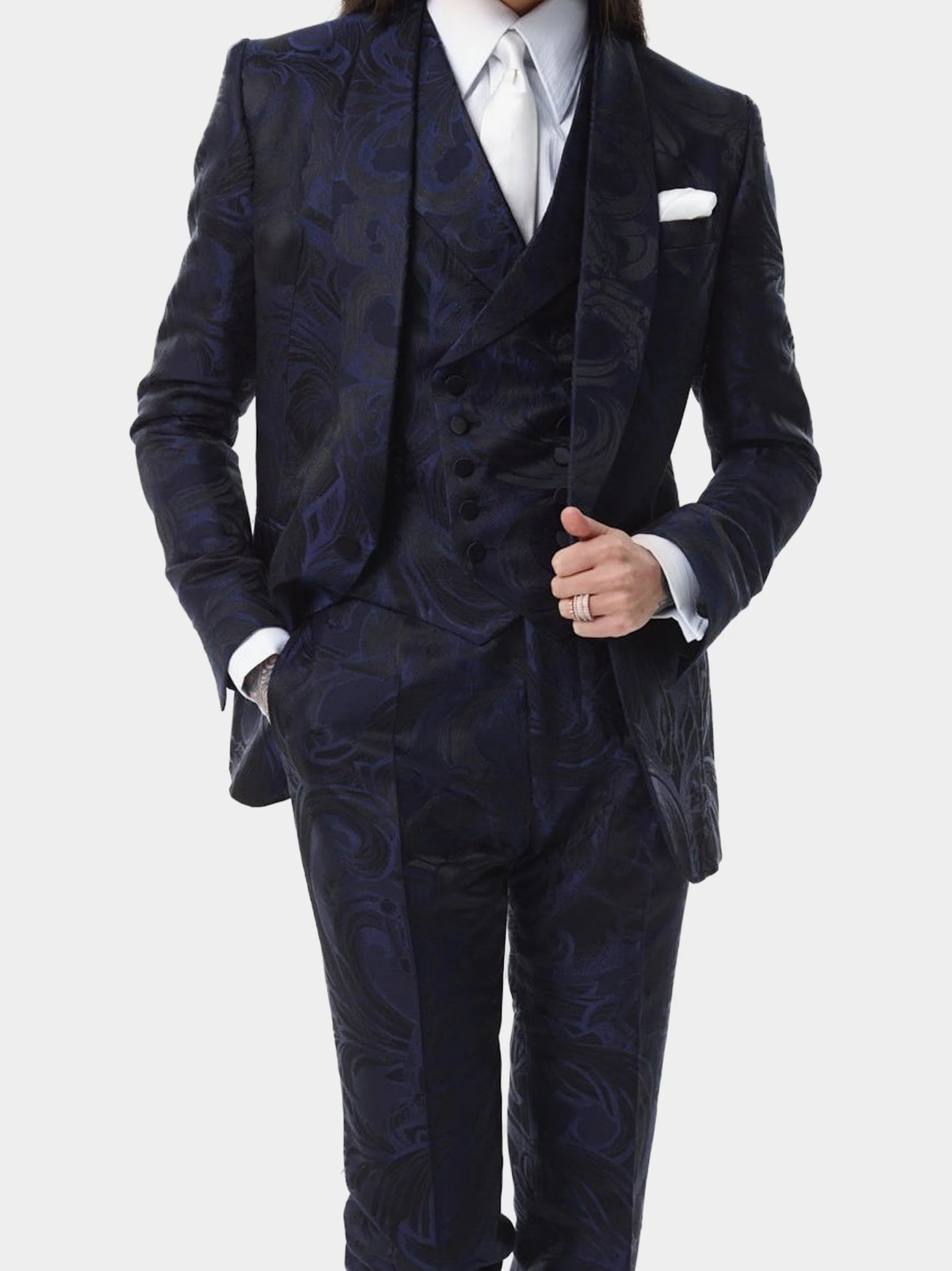 Midnight Pegasus Jacquard Dinner Suit 3.jpg