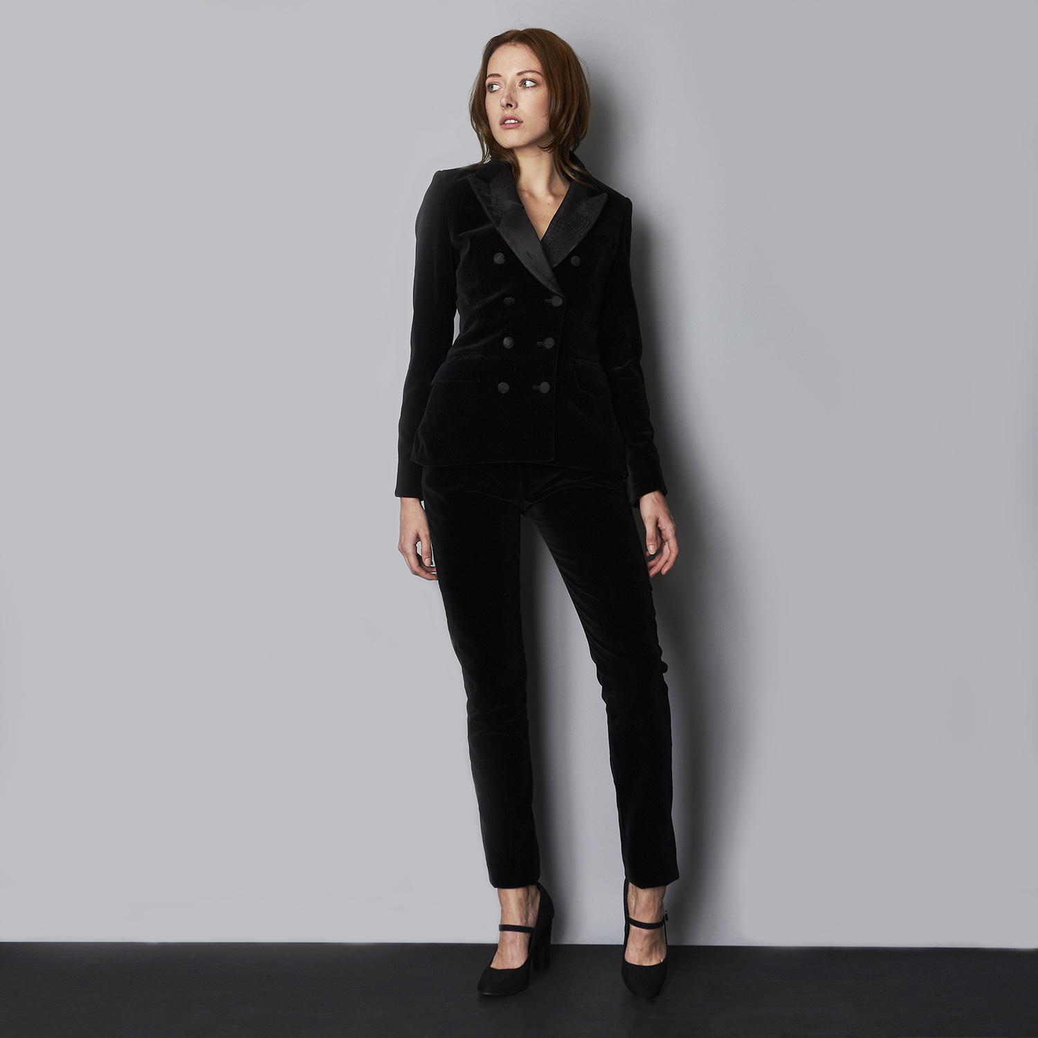 'The Juliet' Black Velvet Dinner Suit — Joshua Kanemenswear, fashion ...