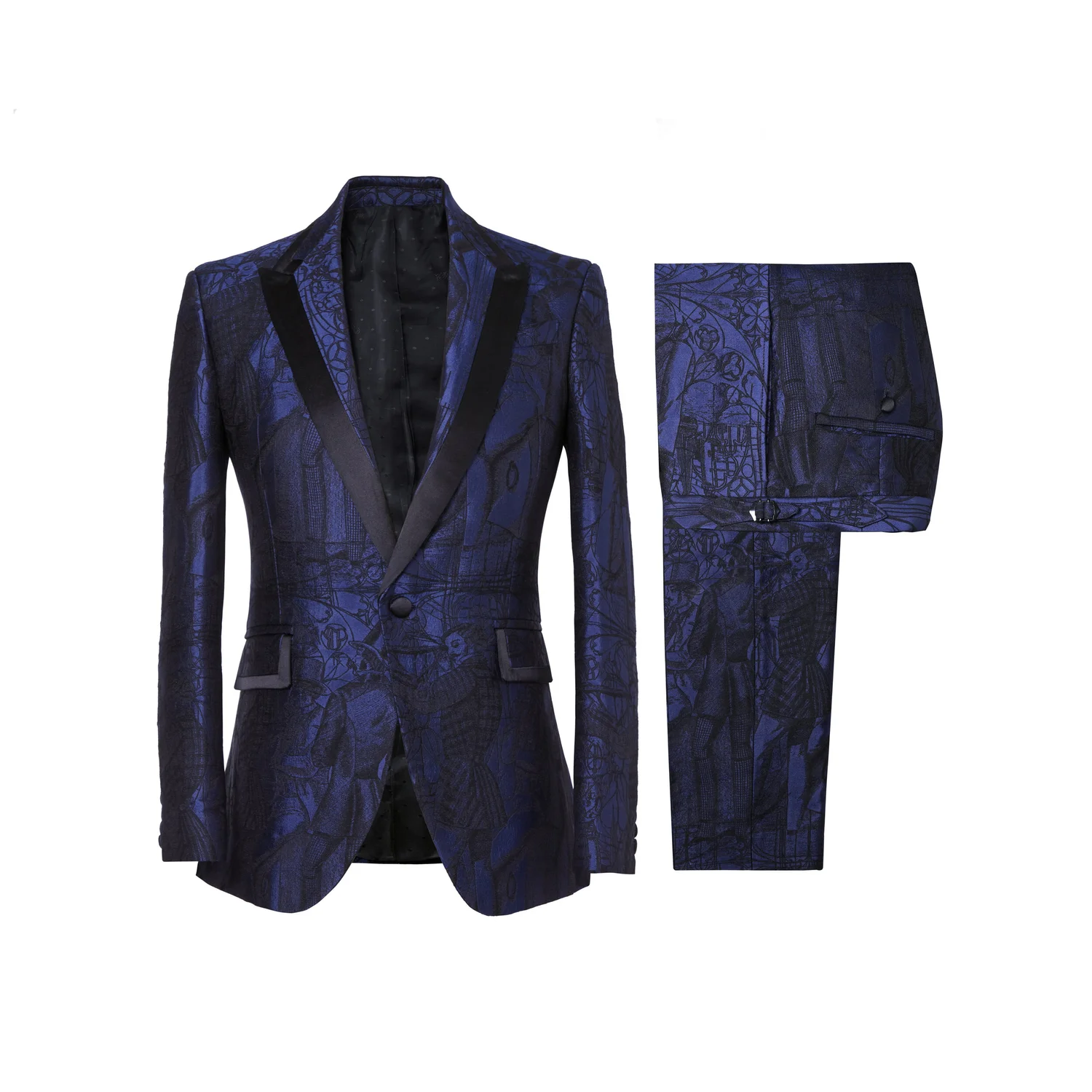 Midnight 3-Tailors Suit — Joshua Kanemenswear, fashion, tailoring