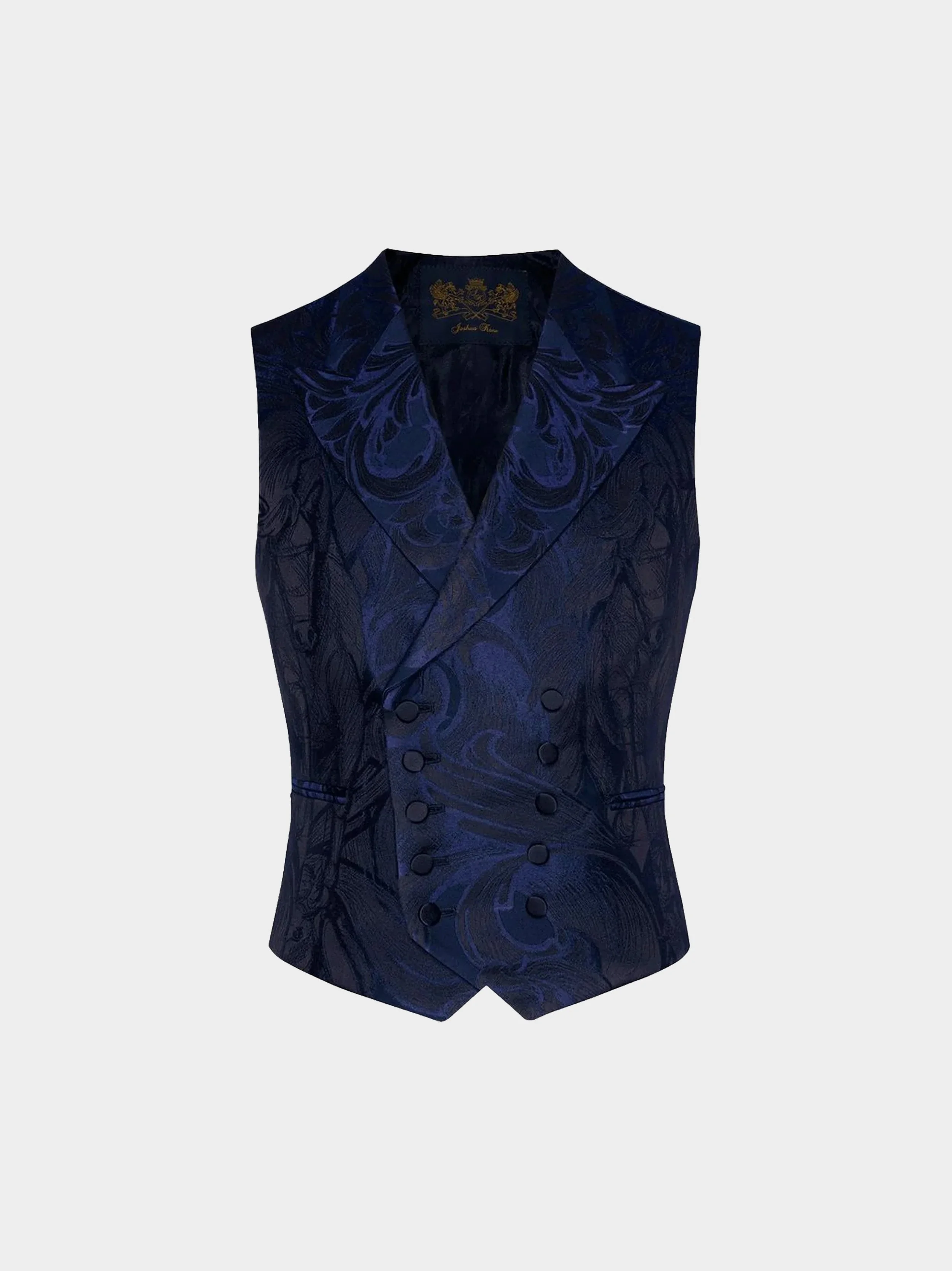 Midnight Pegasus Jacquard Waistcoat