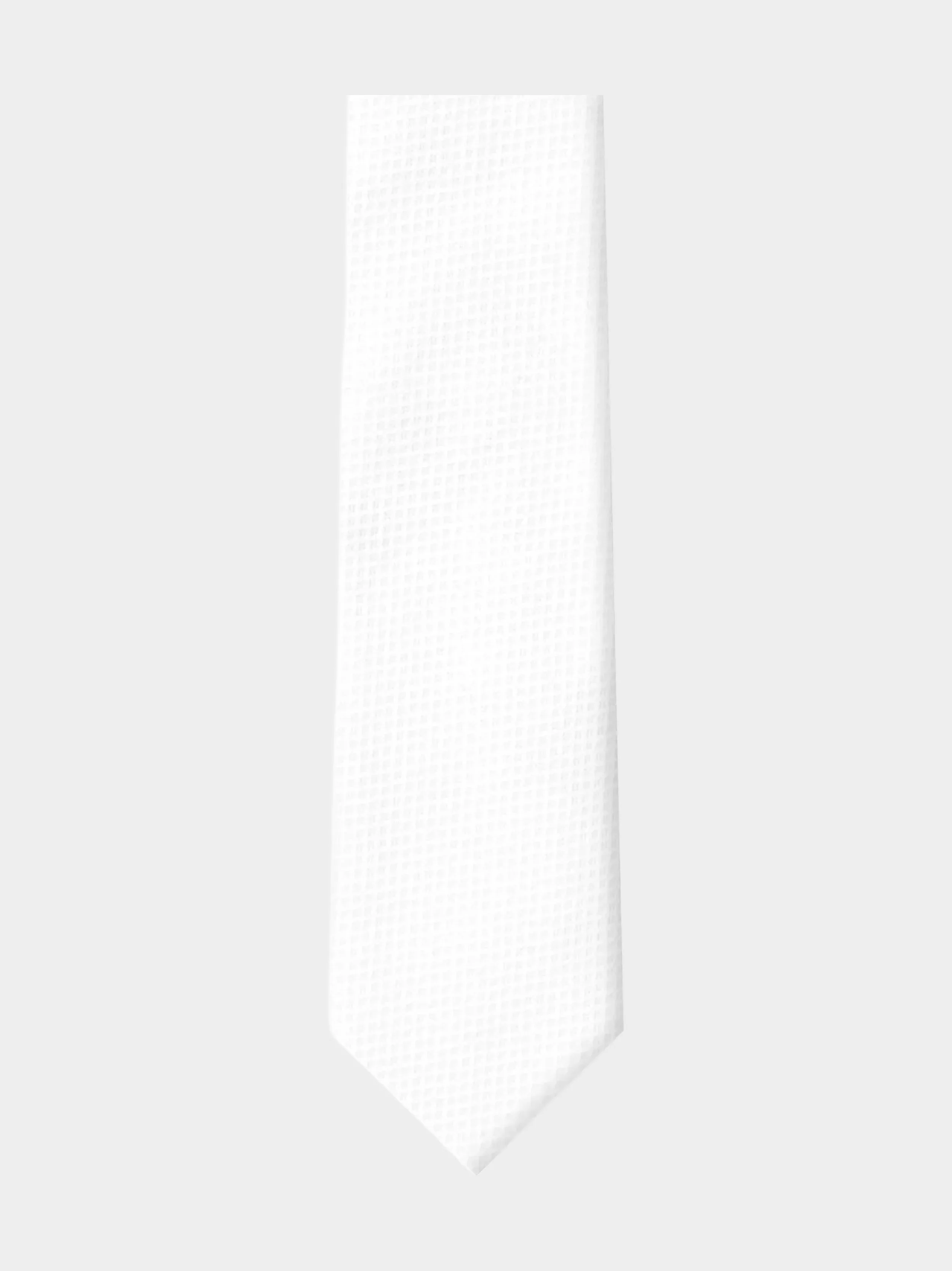 'Cotton Pique' Formal Slim Necktie