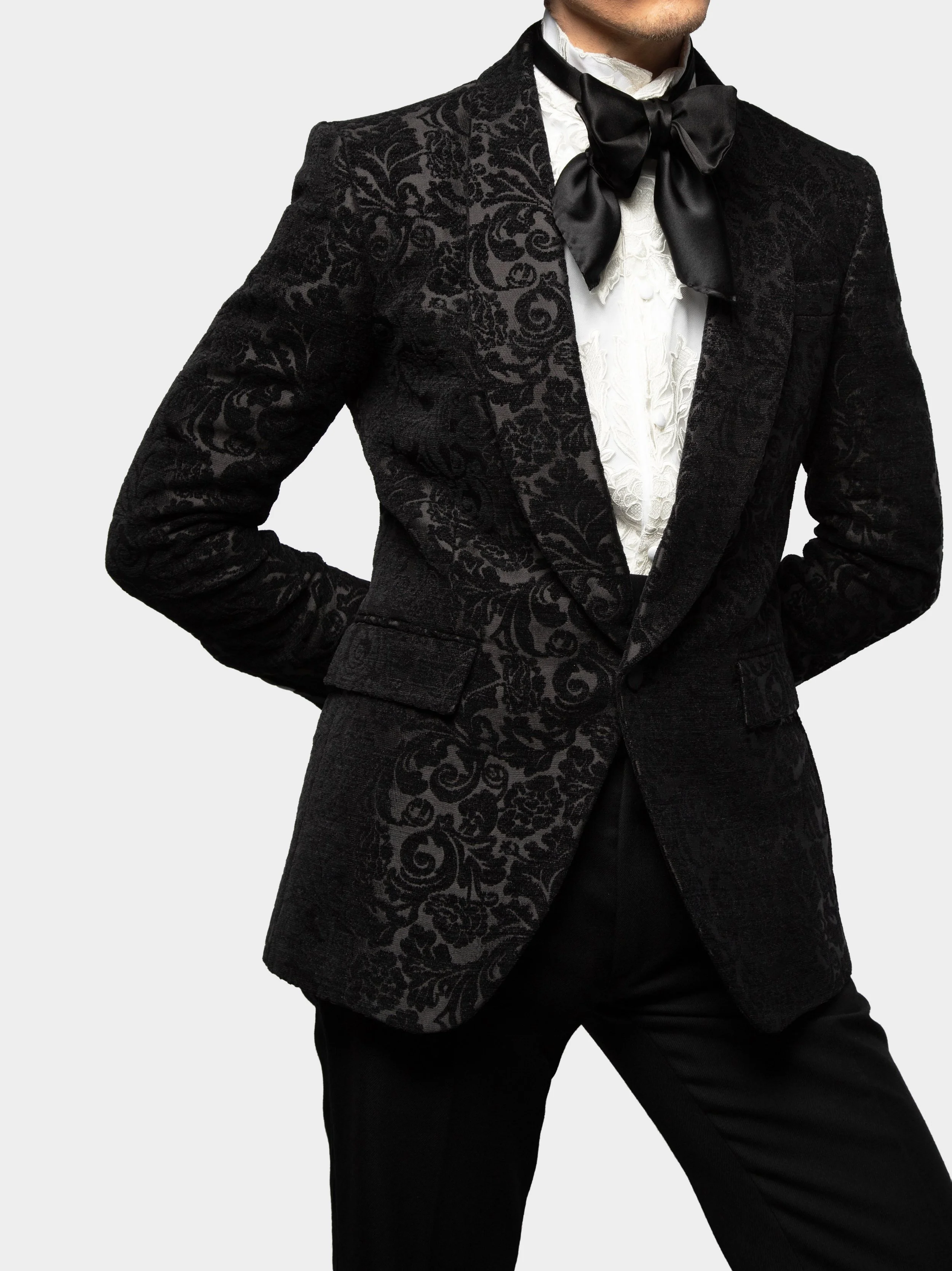Black Floral Velvet Dinner Jacket 2.jpg