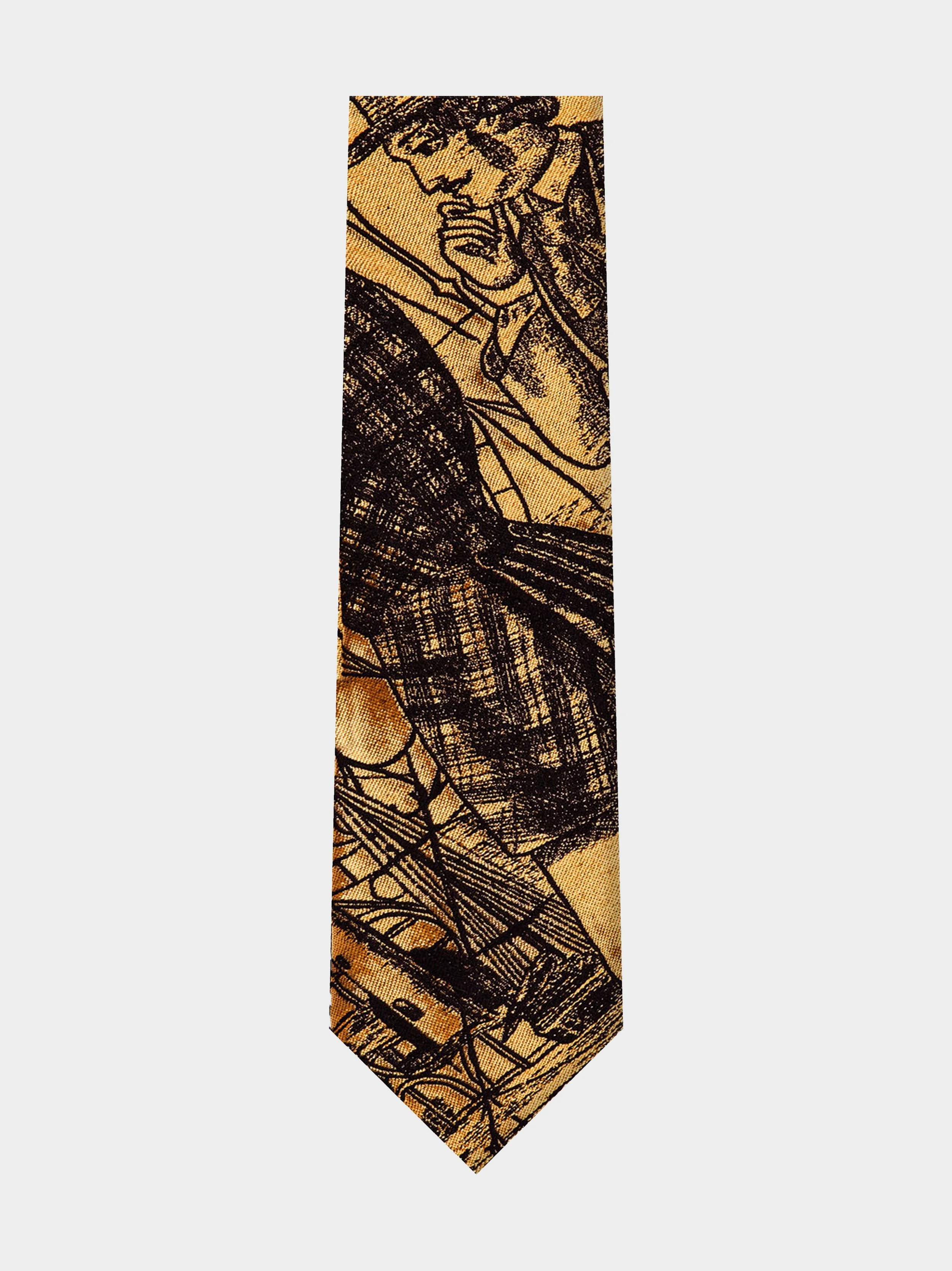 'Golden 3 Tailors' Slim Necktie