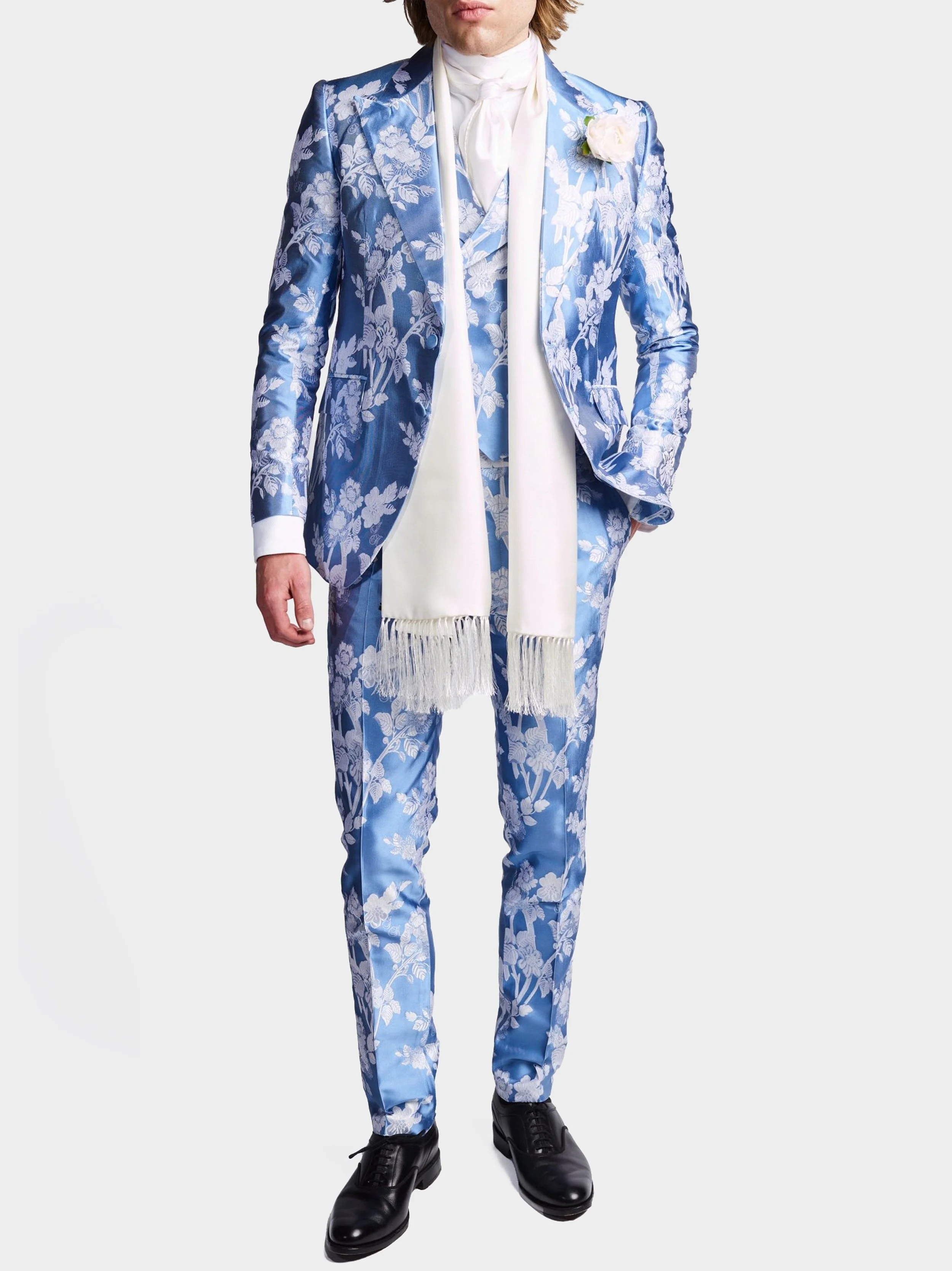 Blue And White Floral Silk Suit 2.jpg