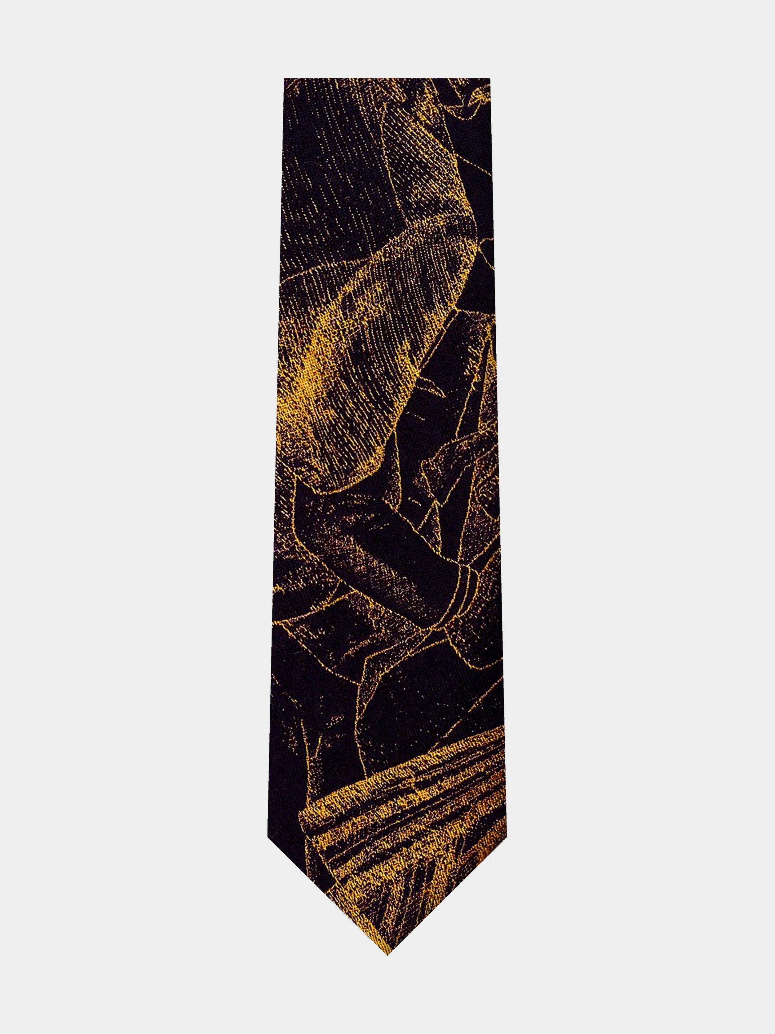 'Black+And+Gold+3+Tailors'+Slim+Necktie.jpg