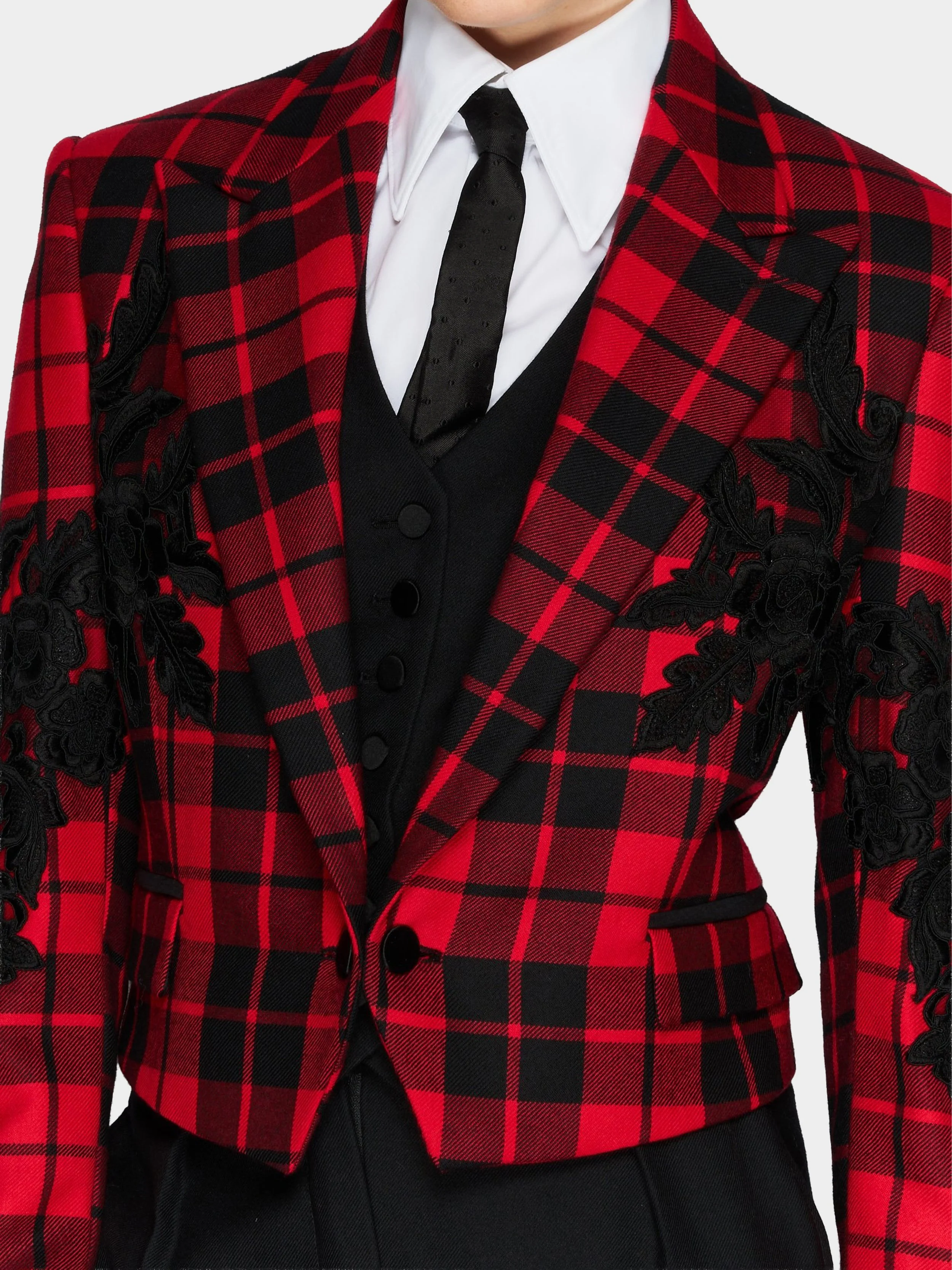 Red Tartan Waist Jacket4.jpg