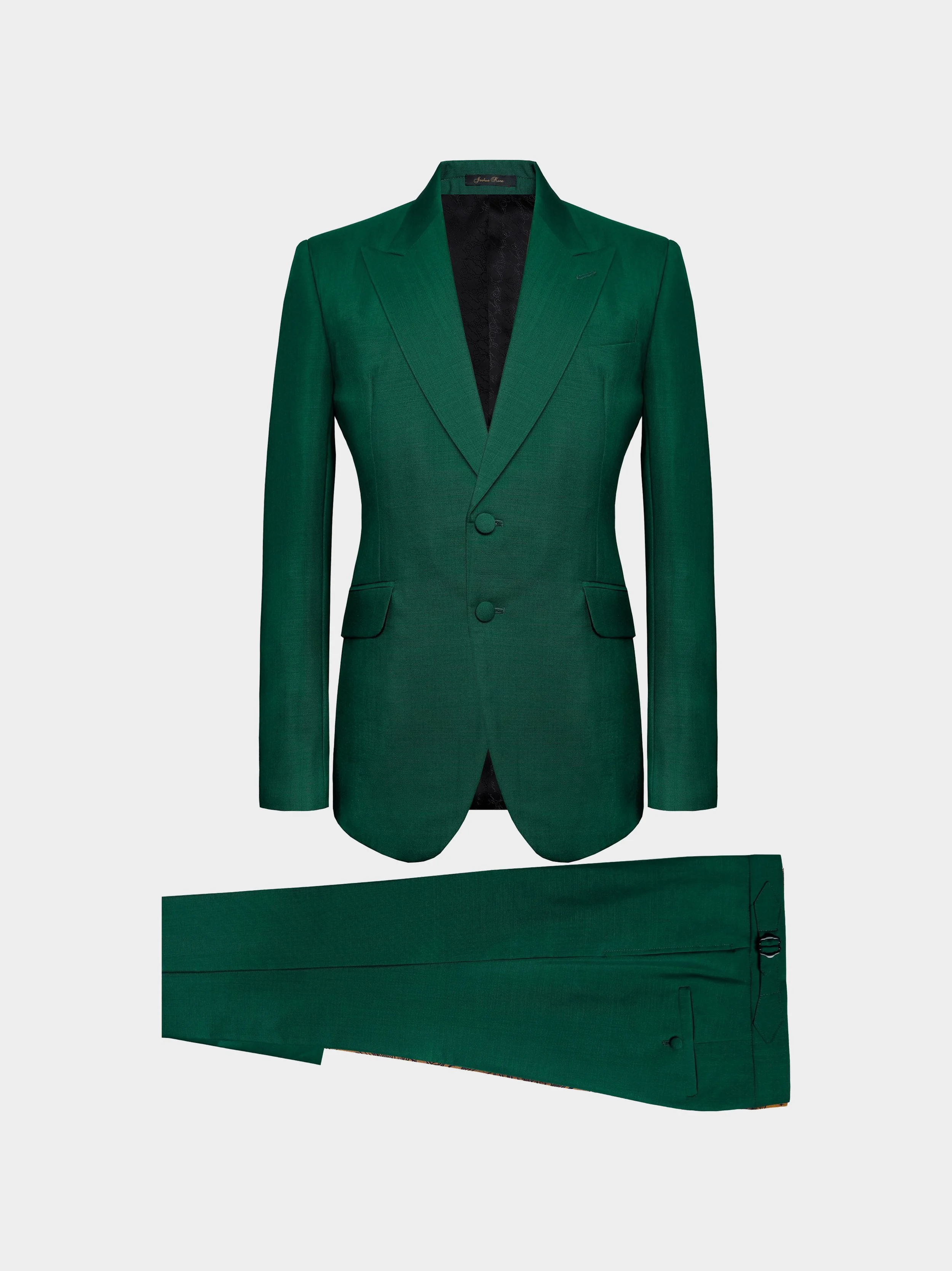 Emerald Green Mohair and Wool Suit