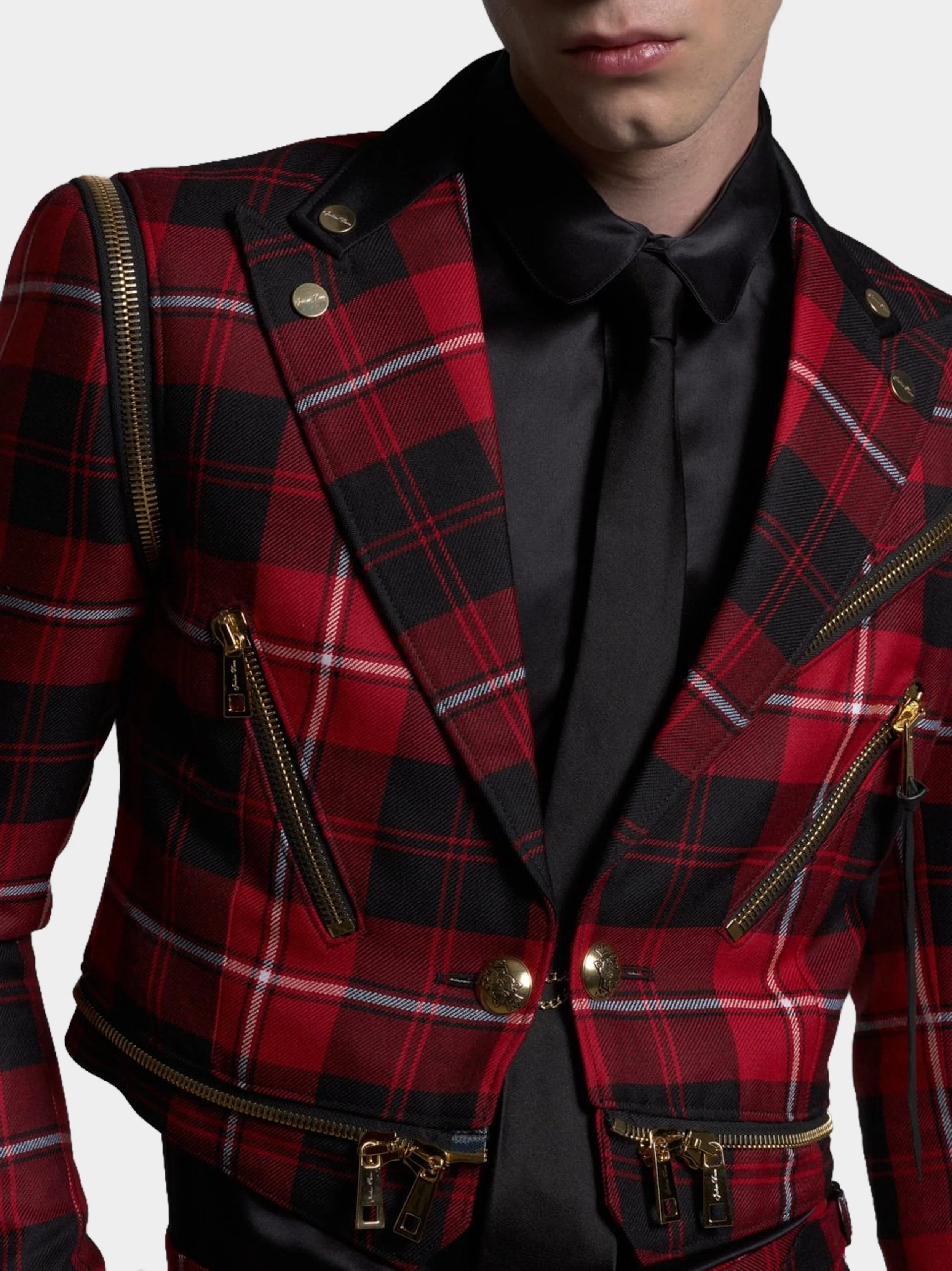 Cropped 'Tartan Rebel Zip Coat' 1.jpg