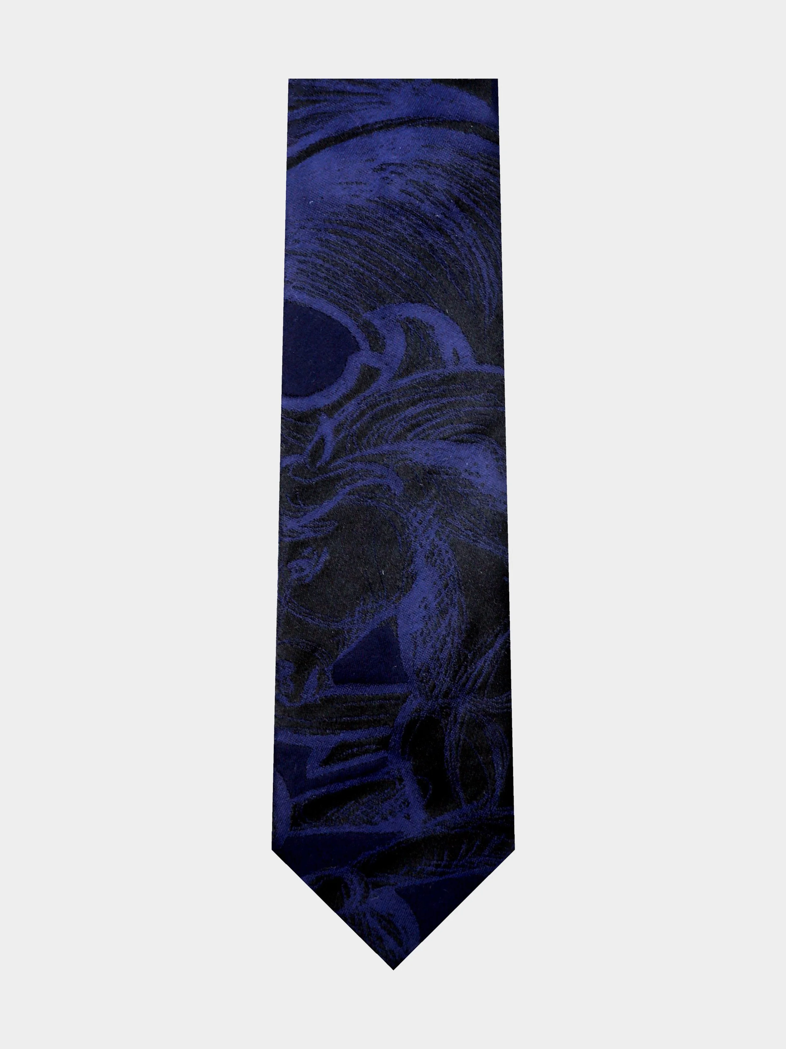 Navy Pegasus Necktie
