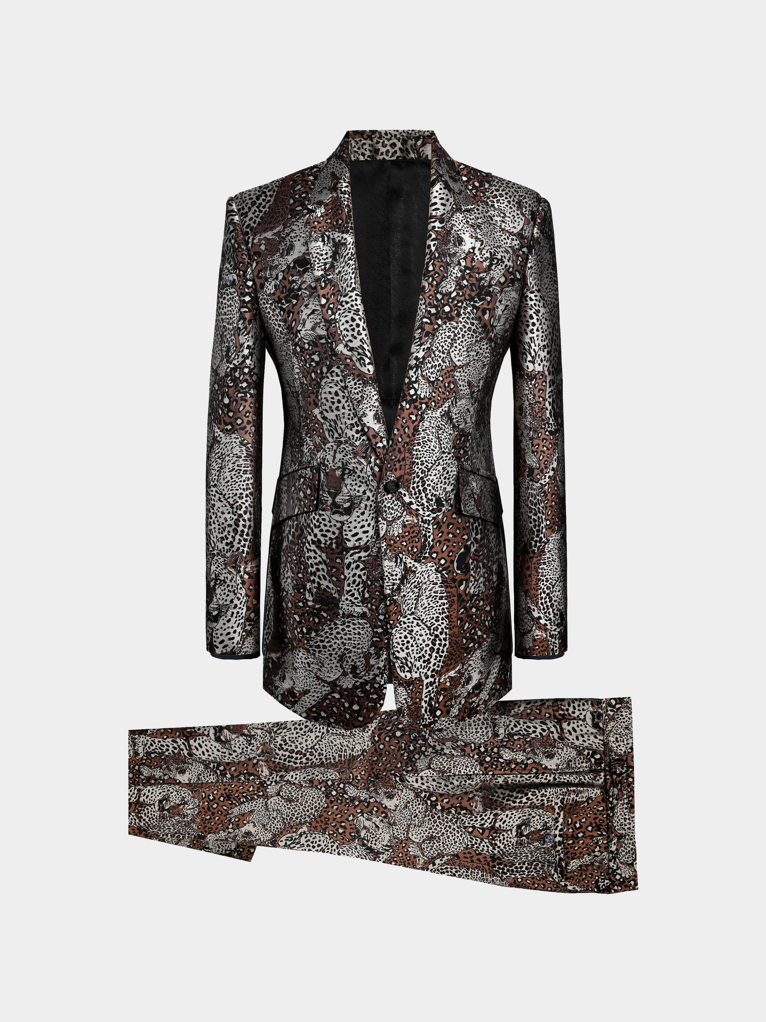 Mocha Leopard Suit