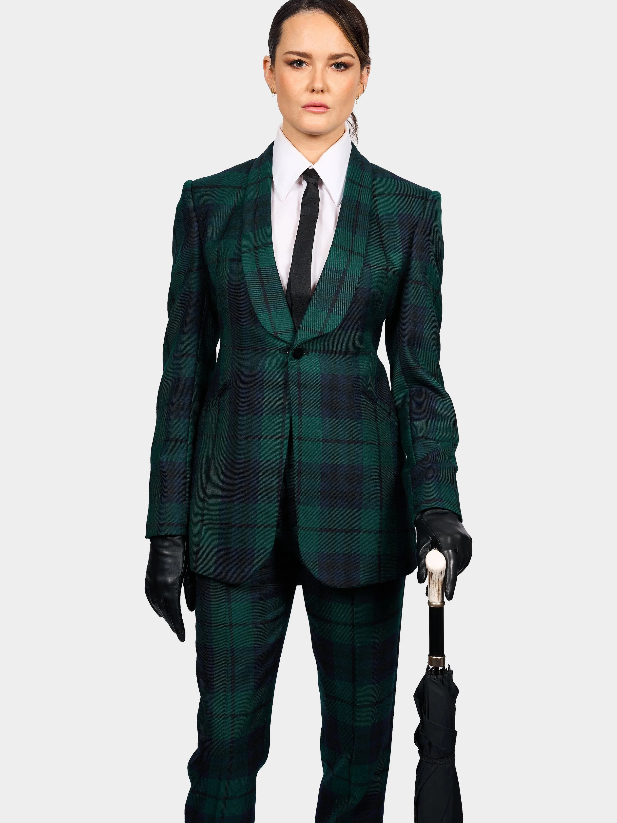 Green Tartan Suit