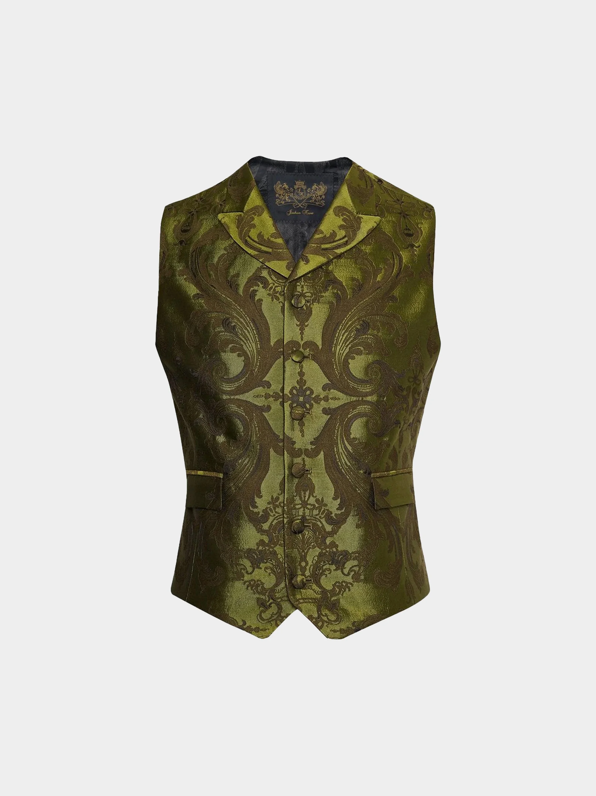 Sage Green Scrolls Waistcoat.jpg