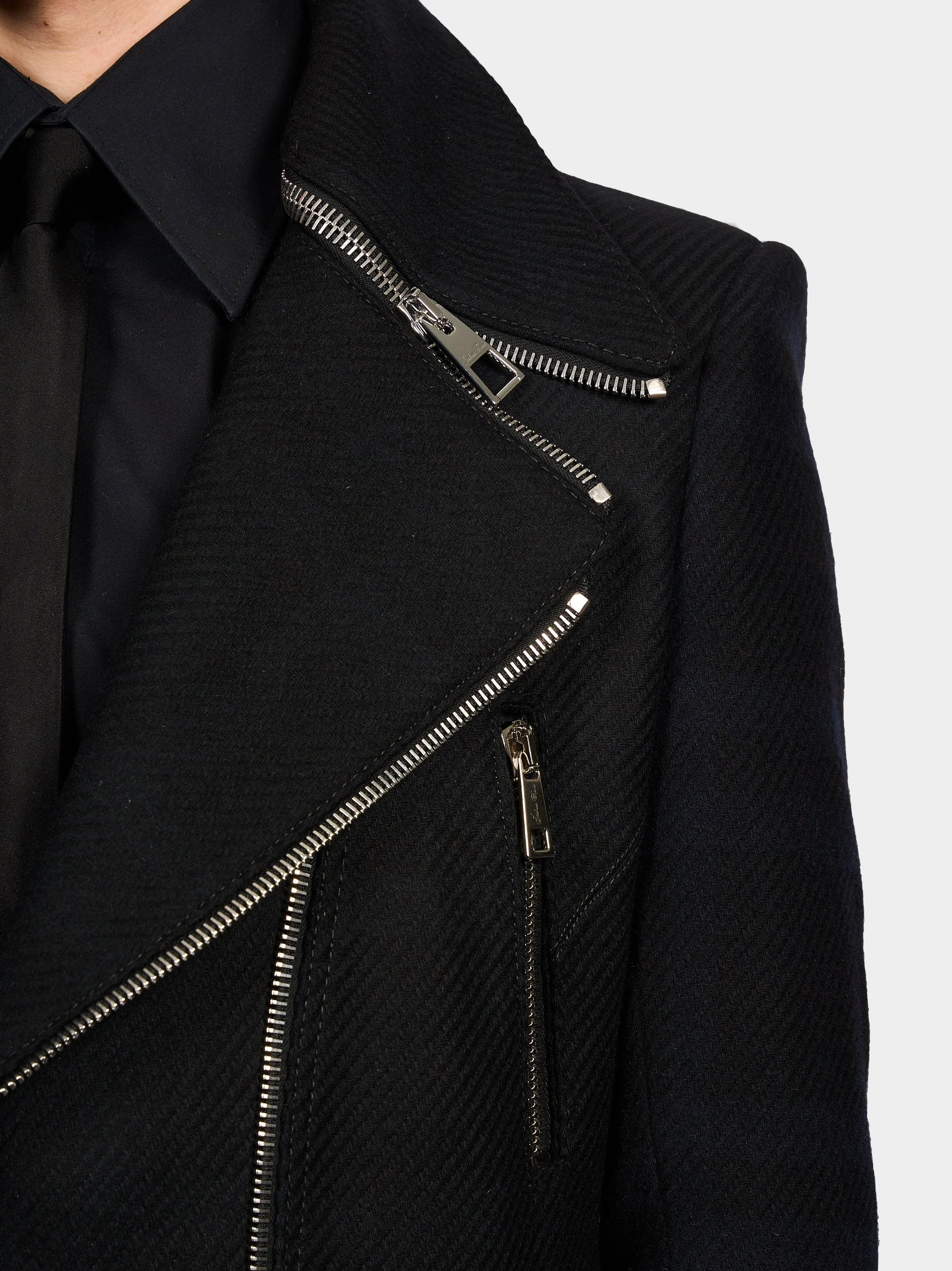 Black Wool Biker Coat 3.jpg