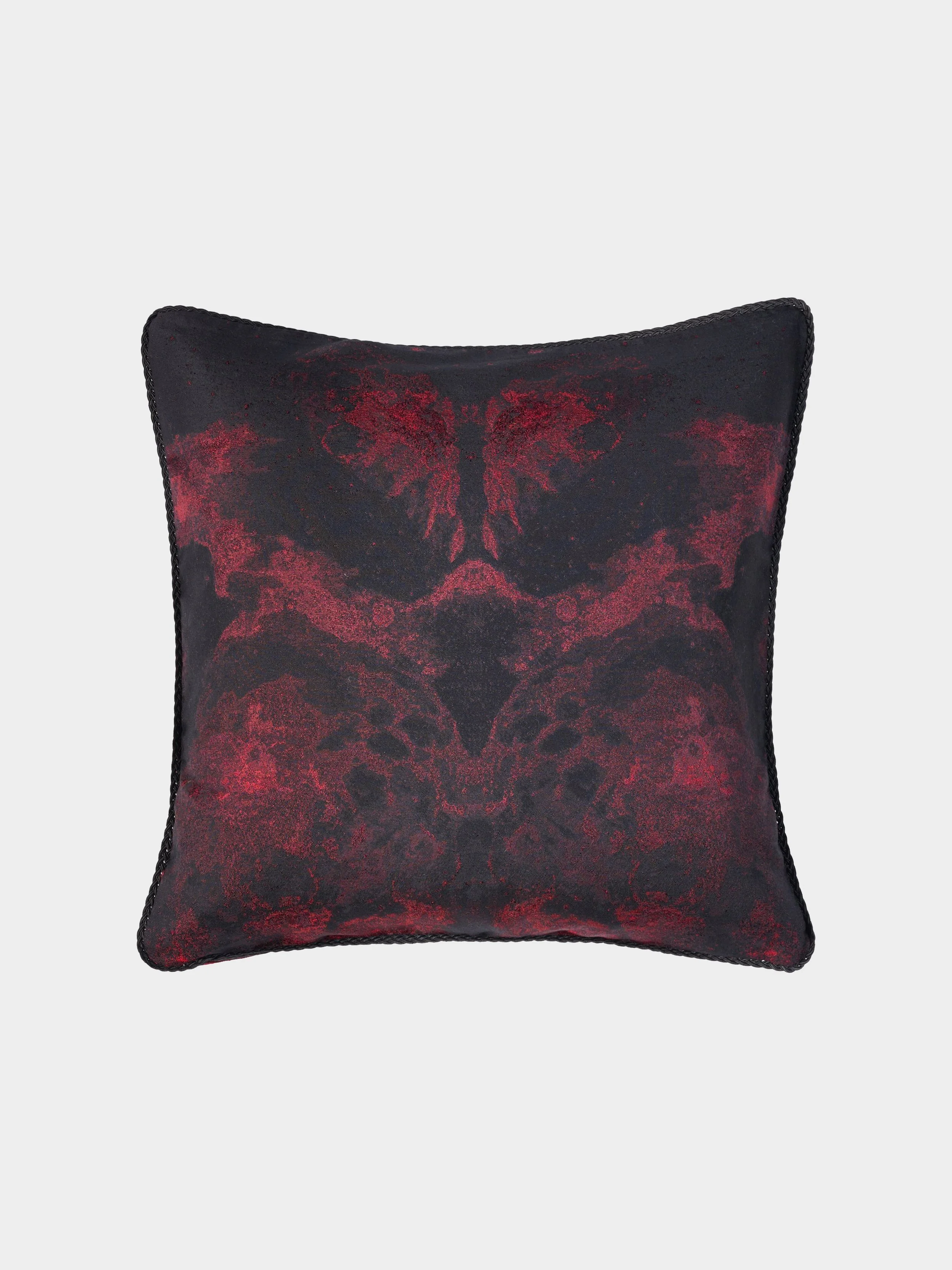 'Red+Smoke+and+Regency+Swirl'+Silk+Jacquard+Cushion.jpg