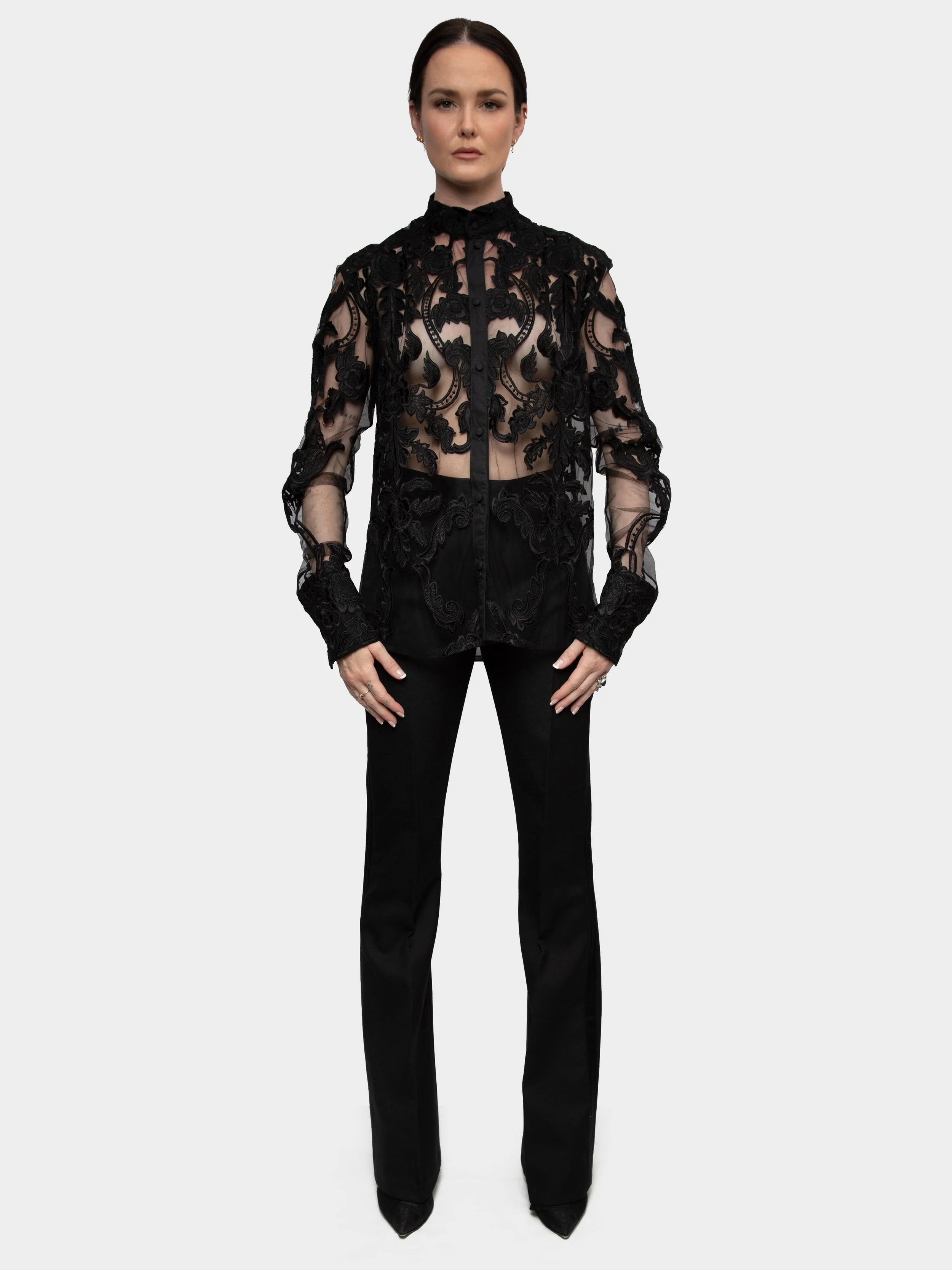 Black Rose Embroidery Dress Shirt 2.jpg