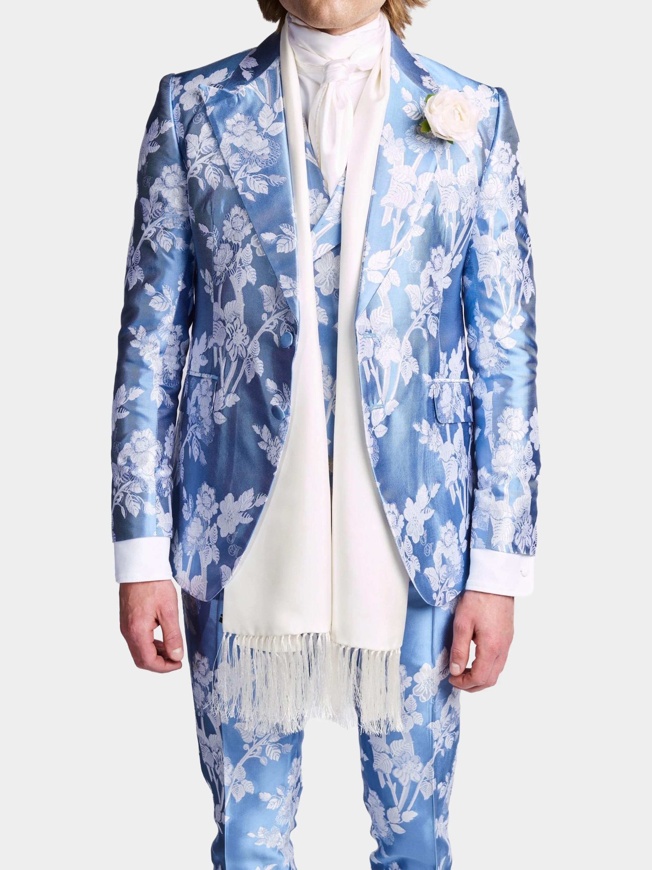 Blue And White Floral Silk Suit 1.jpg