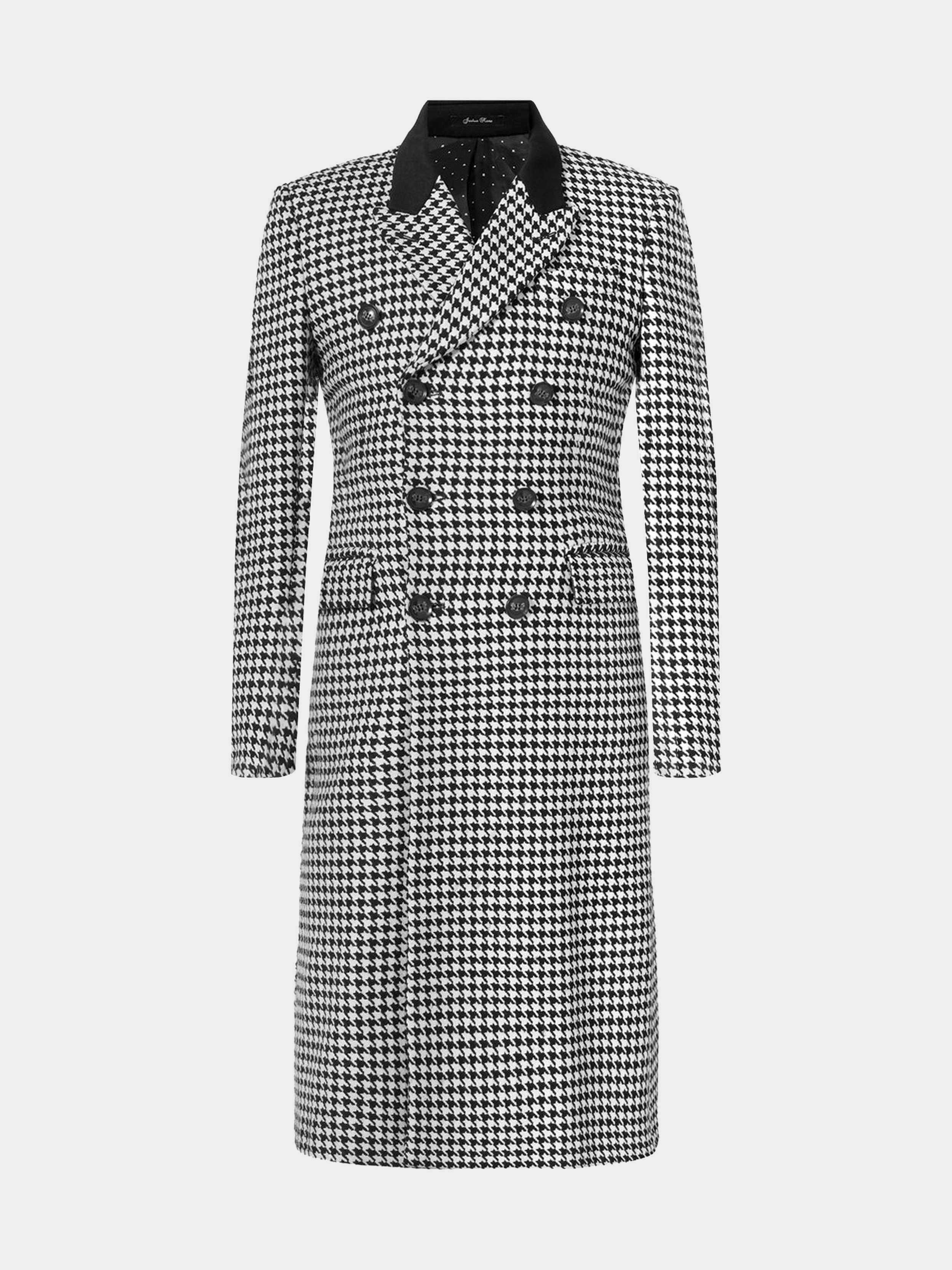 'The Fawcett' Icon Houndstooth Coat