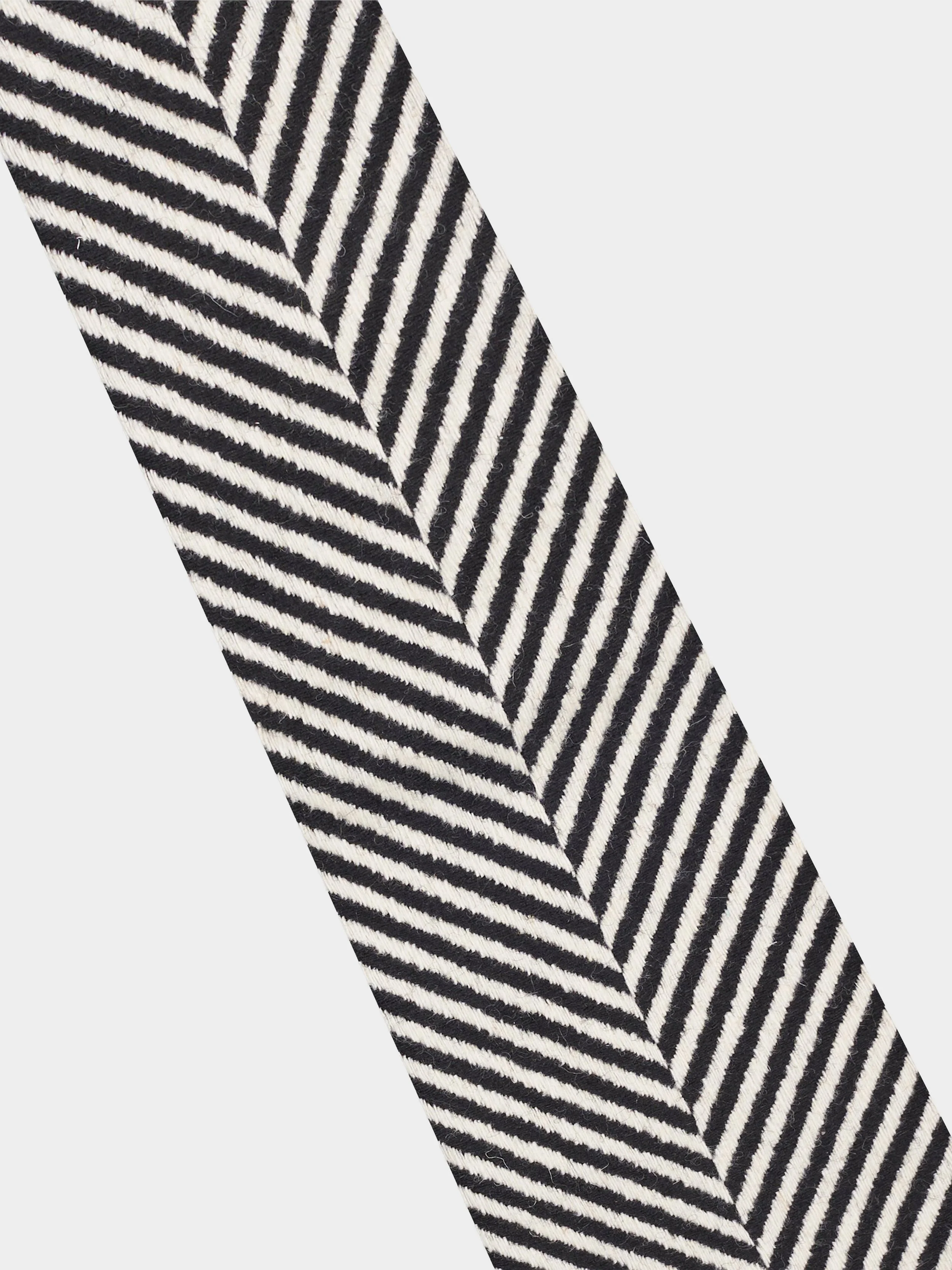 'Chevron Wool' Wide Necktie diag.jpg